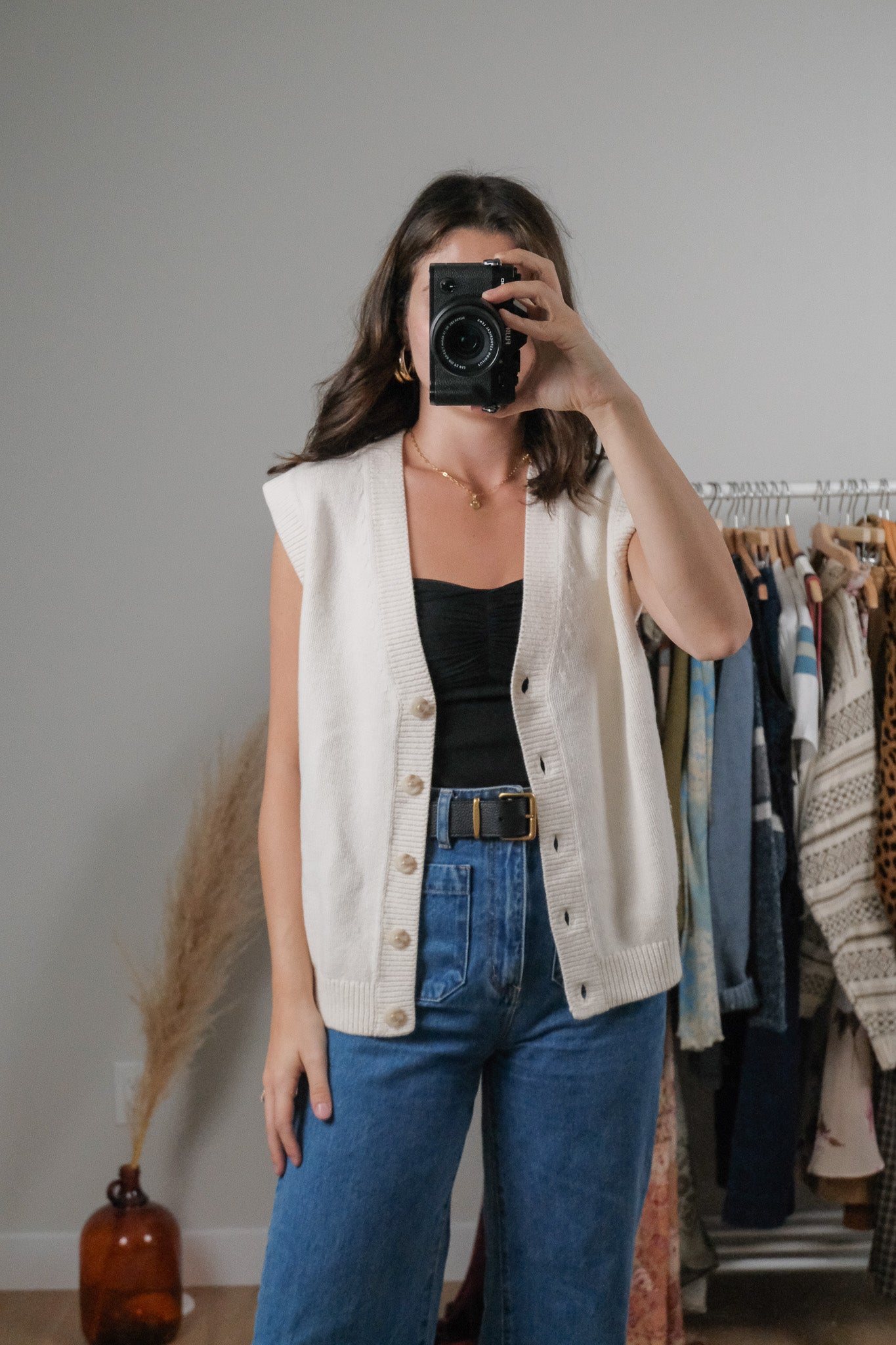 Aritzia x Merino Wool Blend Sweater Vest (S/M)