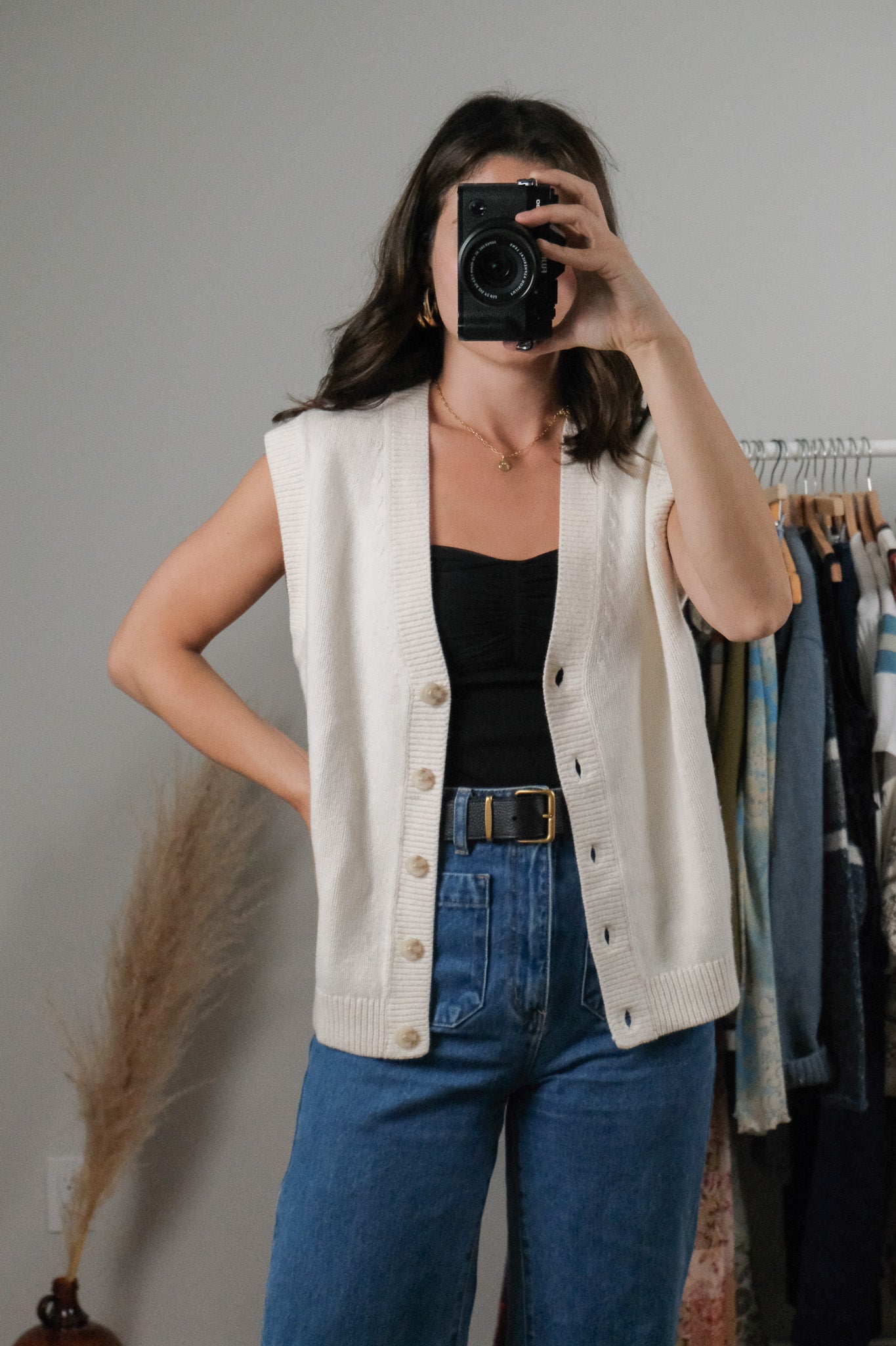 Aritzia x Merino Wool Blend Sweater Vest (S/M)