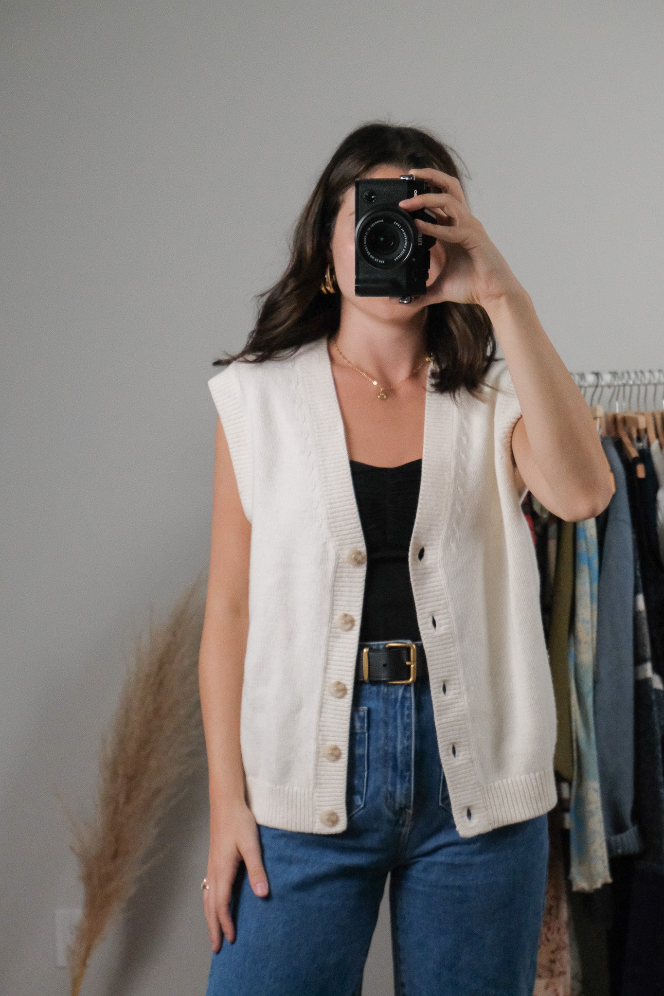 Aritzia x Merino Wool Blend Sweater Vest (S/M)