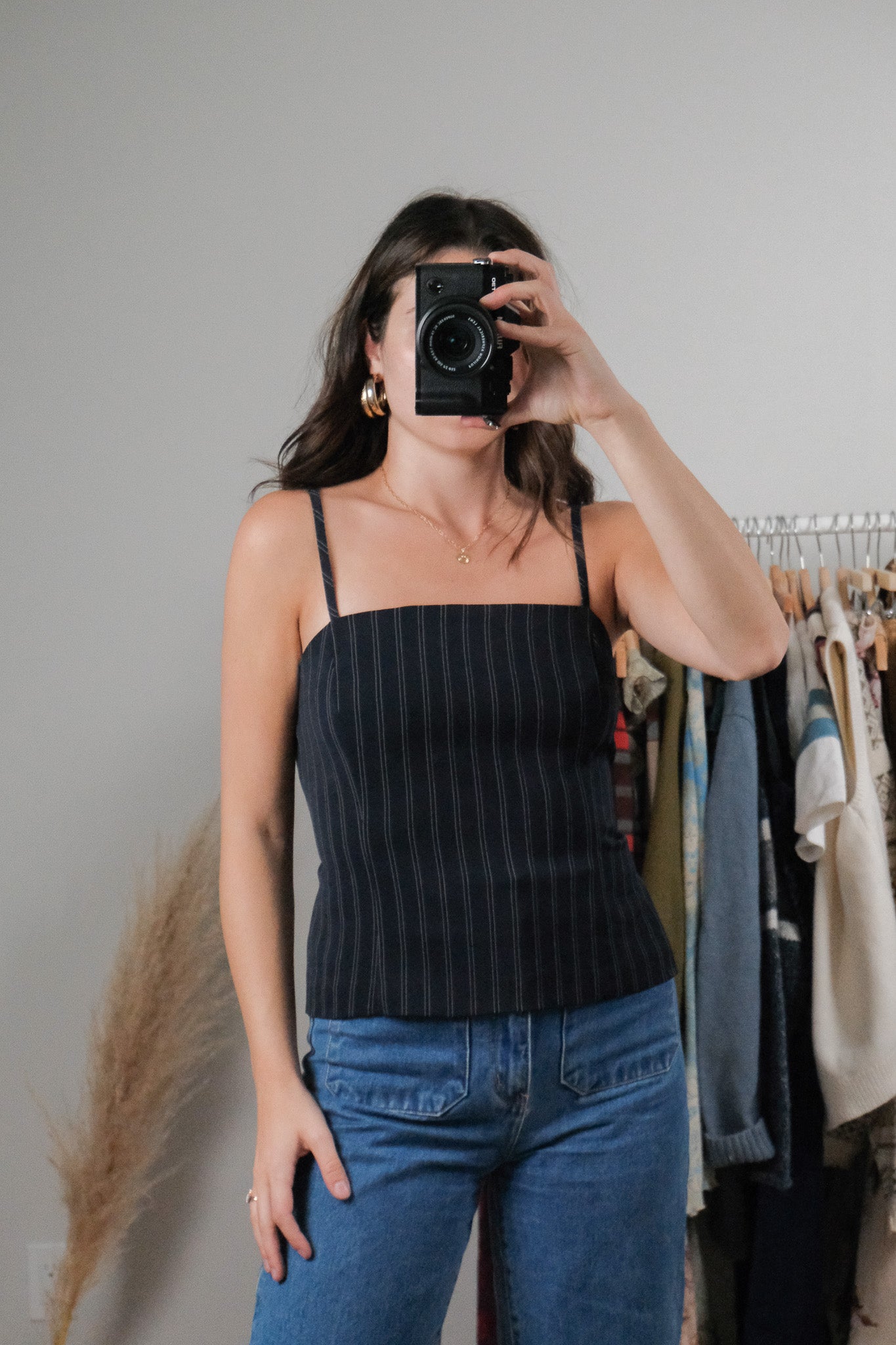 Made in Canada x Vintage x Pinstriped Tank (10/12)