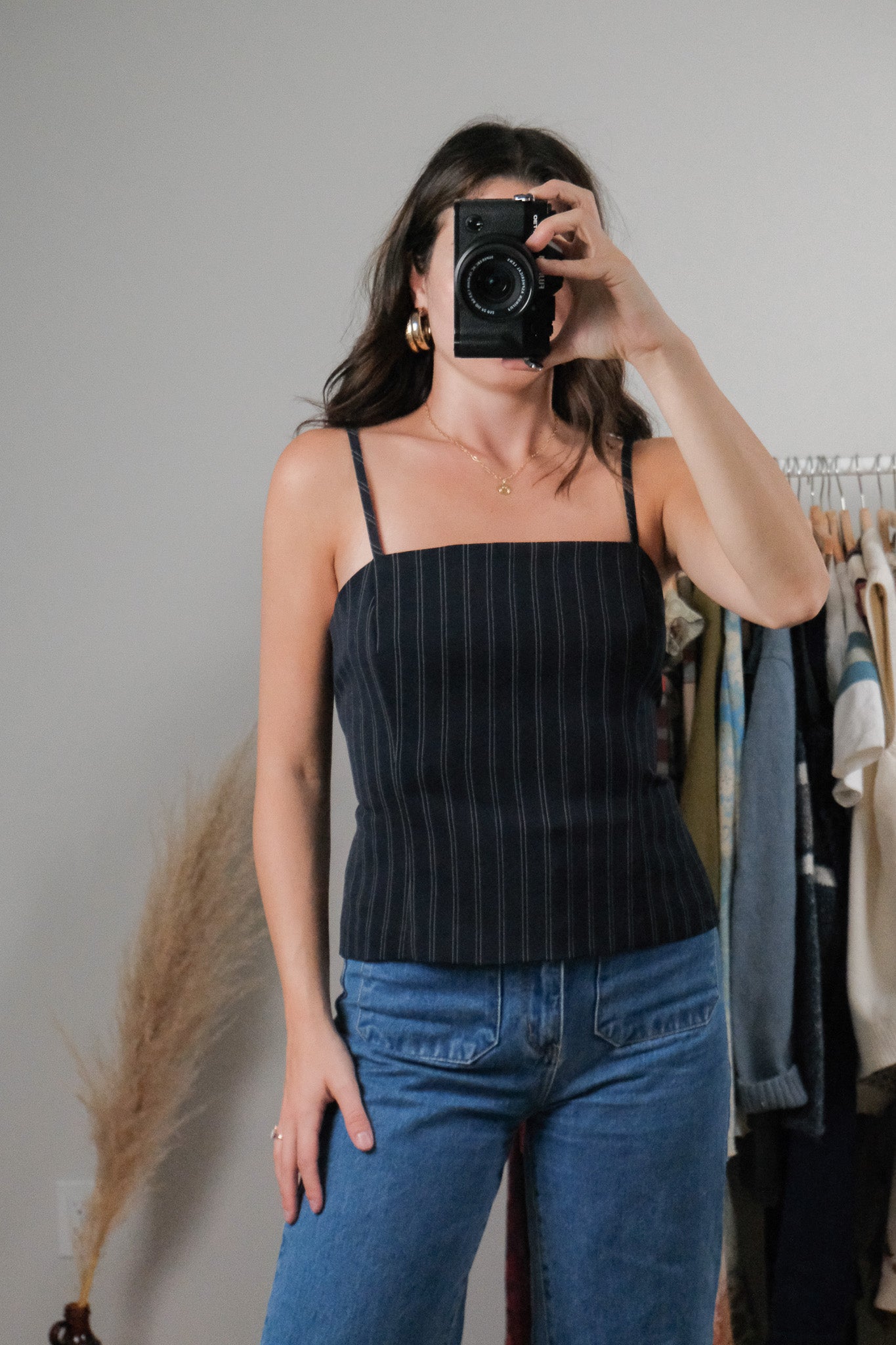 Made in Canada x Vintage x Pinstriped Tank (10/12)