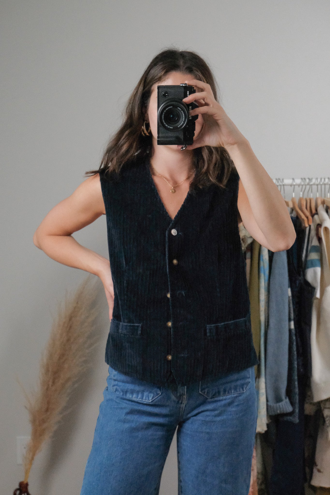 Made in Canada x Vintage x Cotton Corduroy Vest (10)