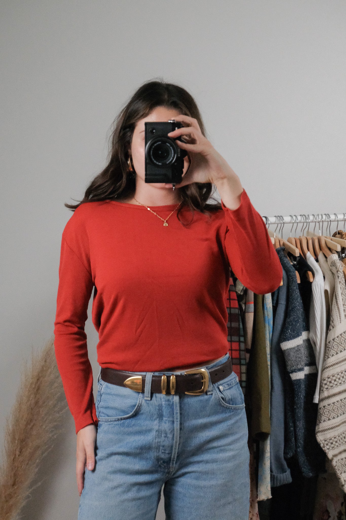 Made in Korea x Vintage x Long-Sleeve Top (M)