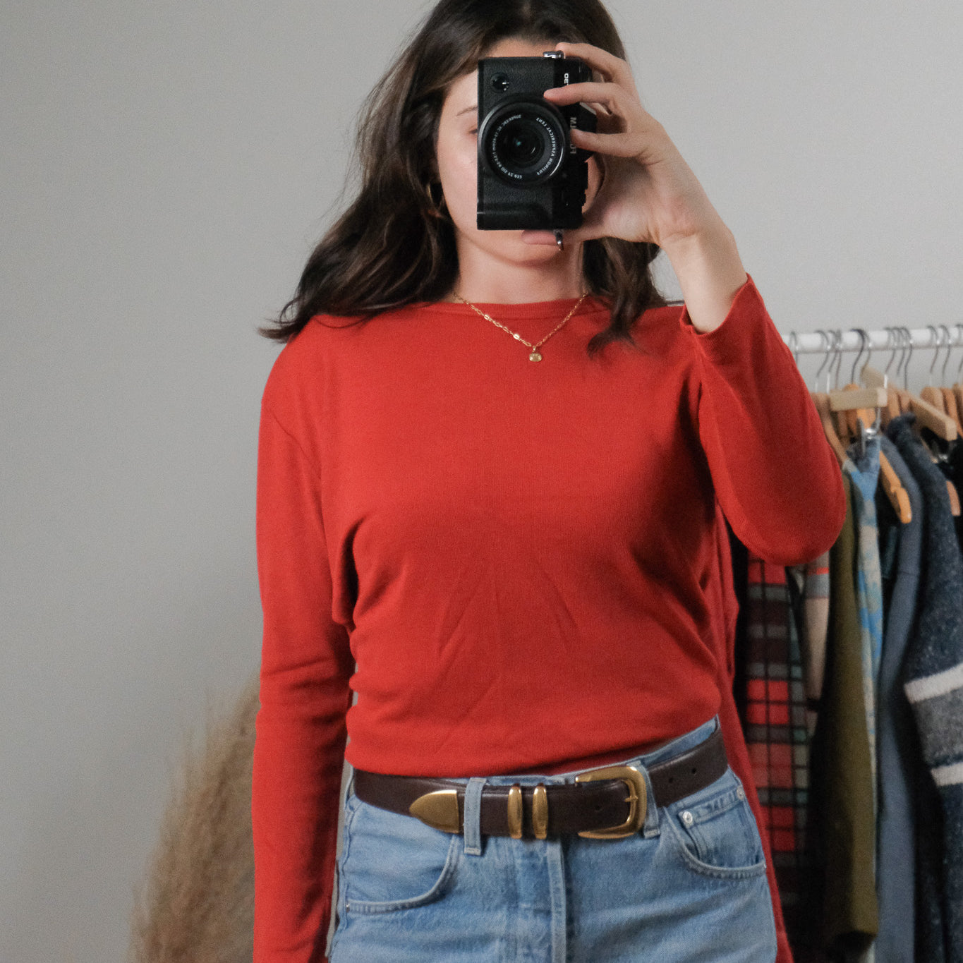 Made in Korea x Vintage x Long-Sleeve Top (M)