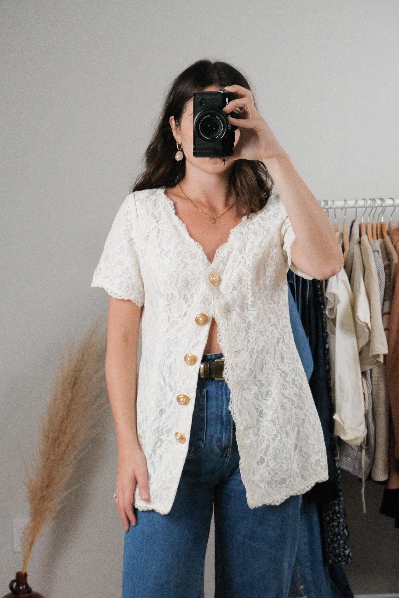 Made in Korea x Vintage x Lace Blouse (6)