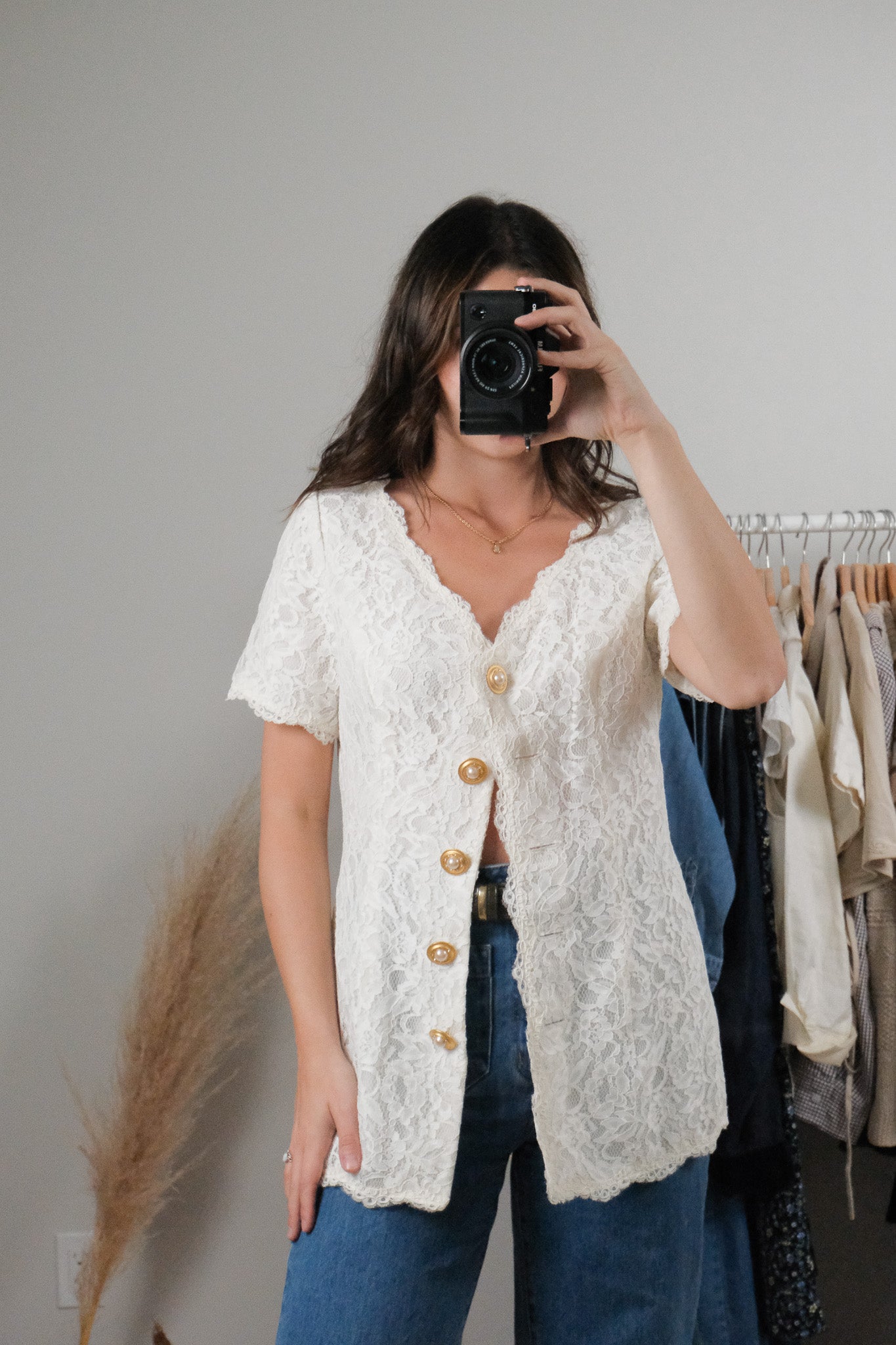 Made in Korea x Vintage x Lace Blouse (6)