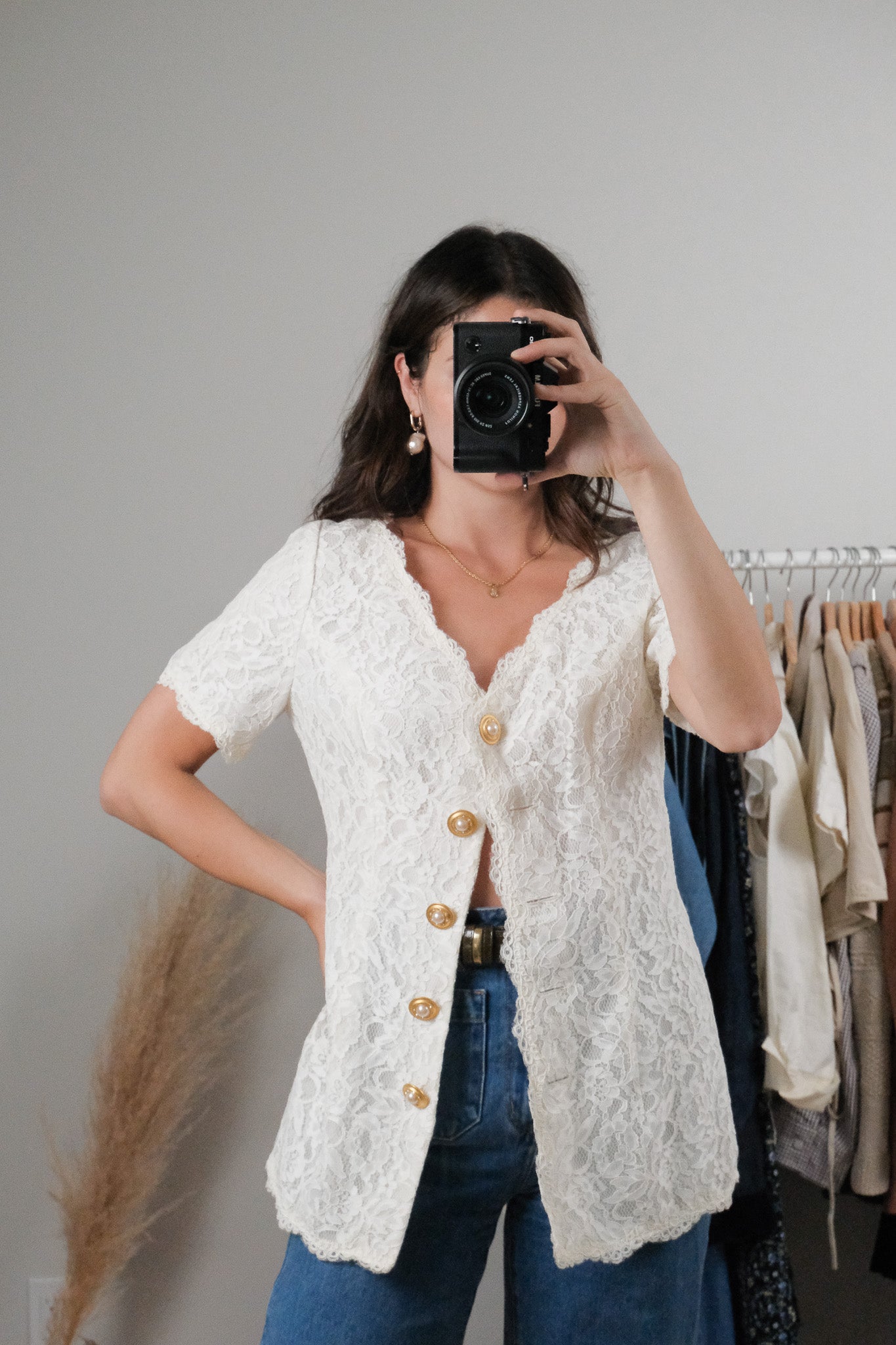 Made in Korea x Vintage x Lace Blouse (6)