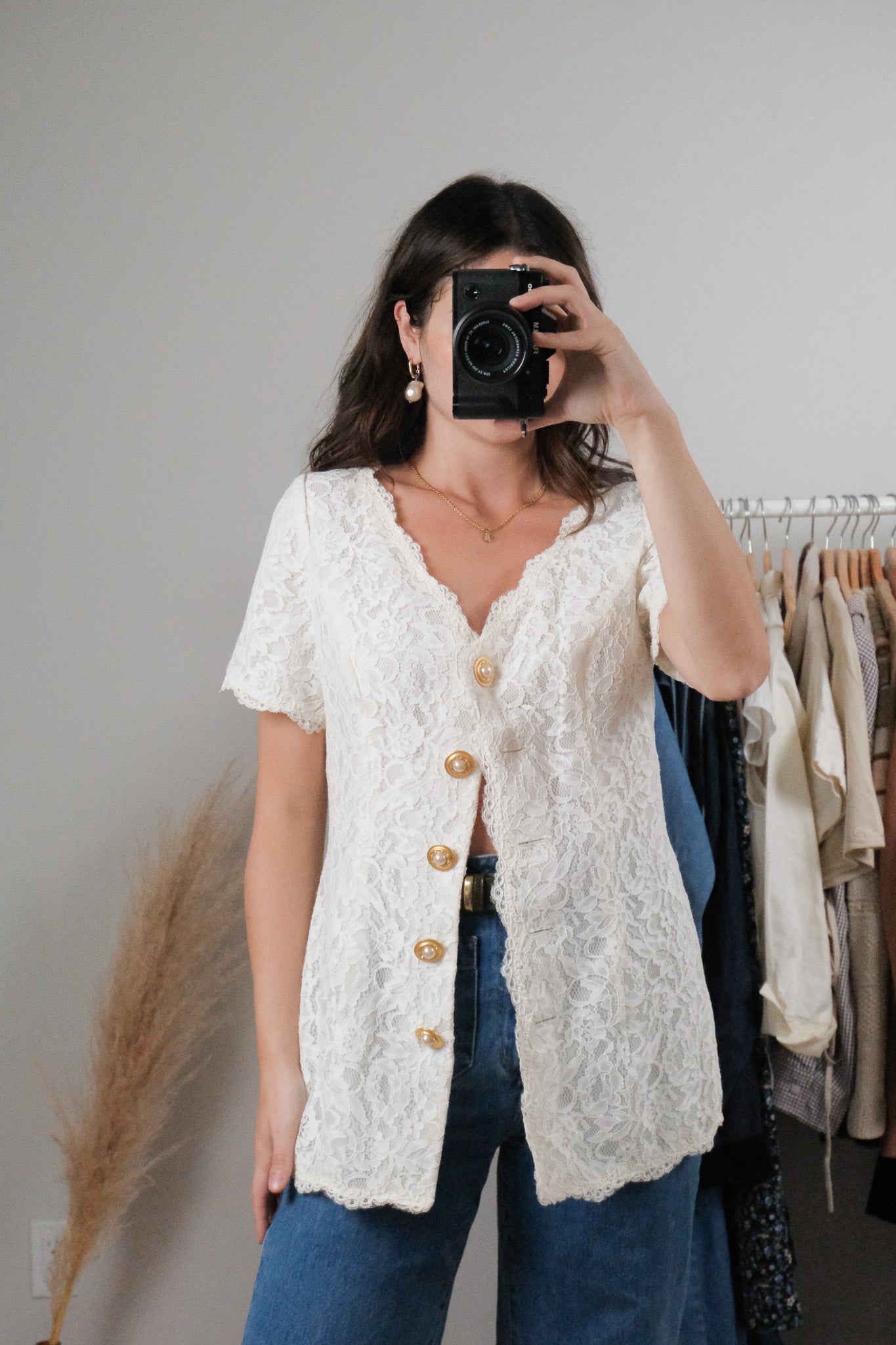 Made in Korea x Vintage x Lace Blouse (6)