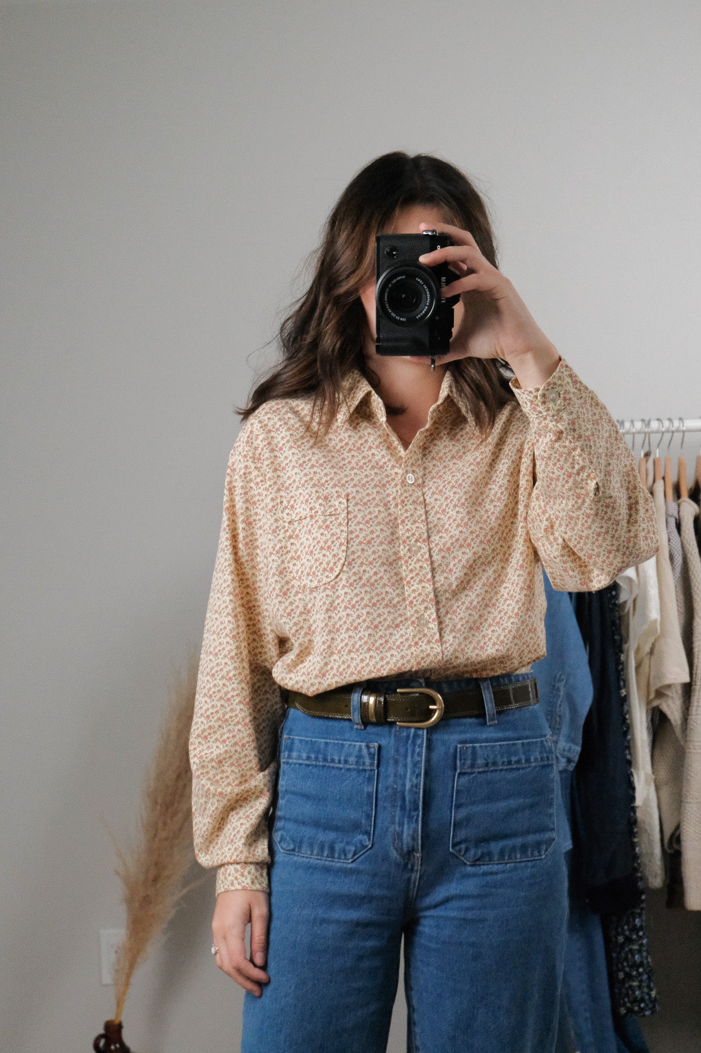 Vintage x Floral Blouse (M)