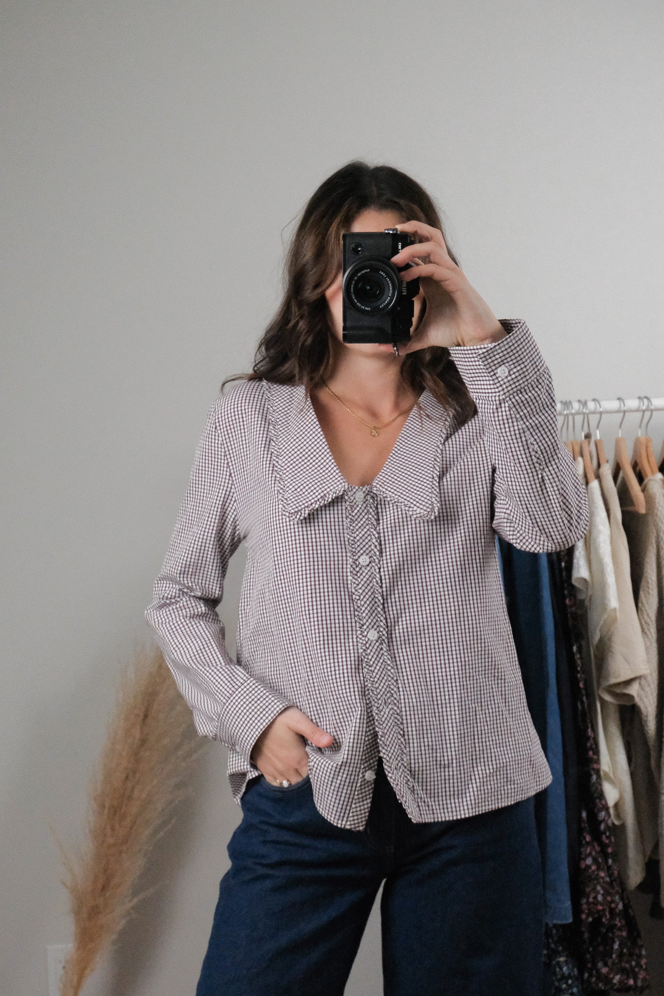 Modern x NWT Cotton Peter Pan Collared Blouse (S)