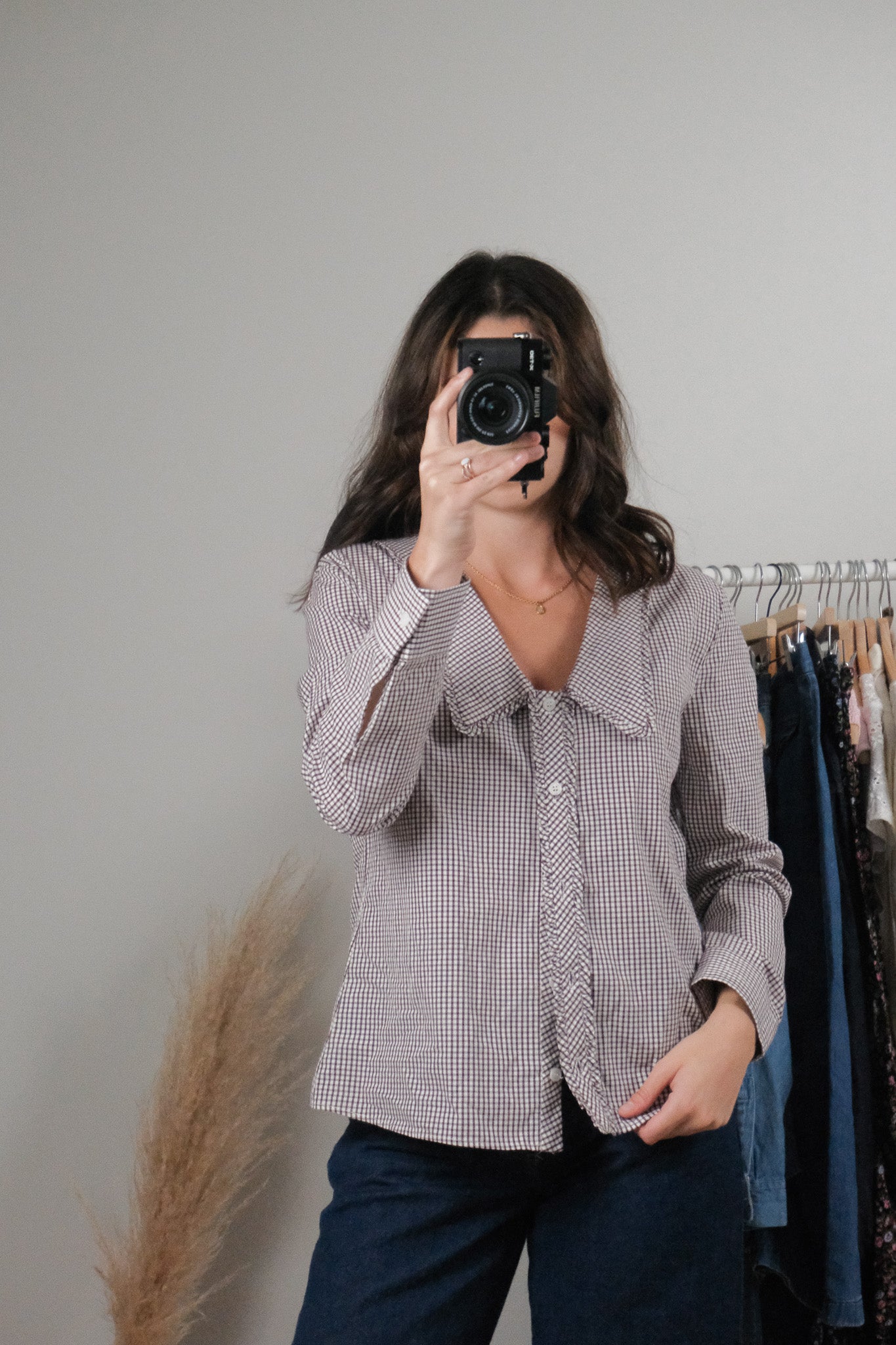 Modern x NWT Cotton Peter Pan Collared Blouse (S)