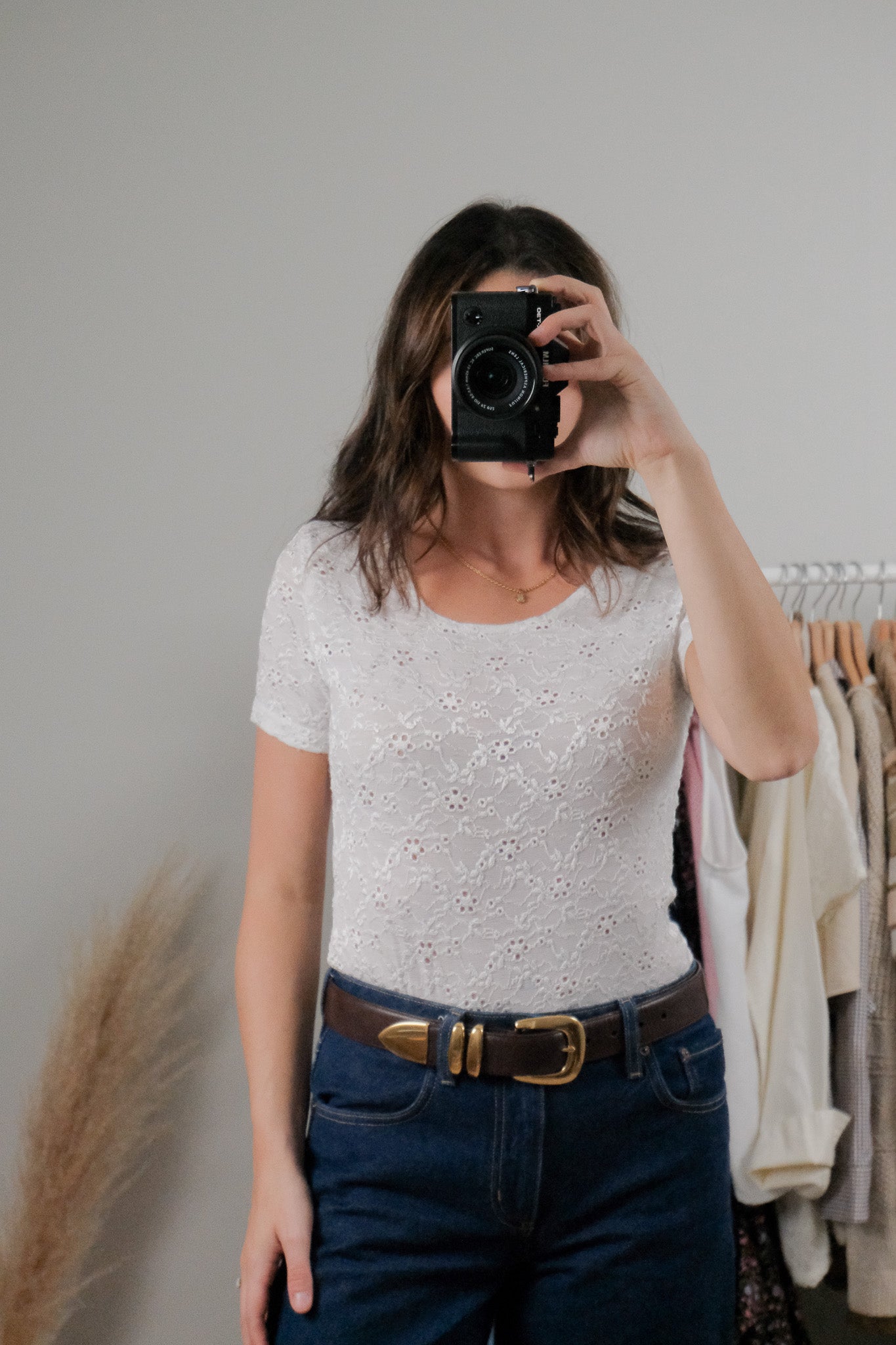 Vintage x Lace Top (S/M)