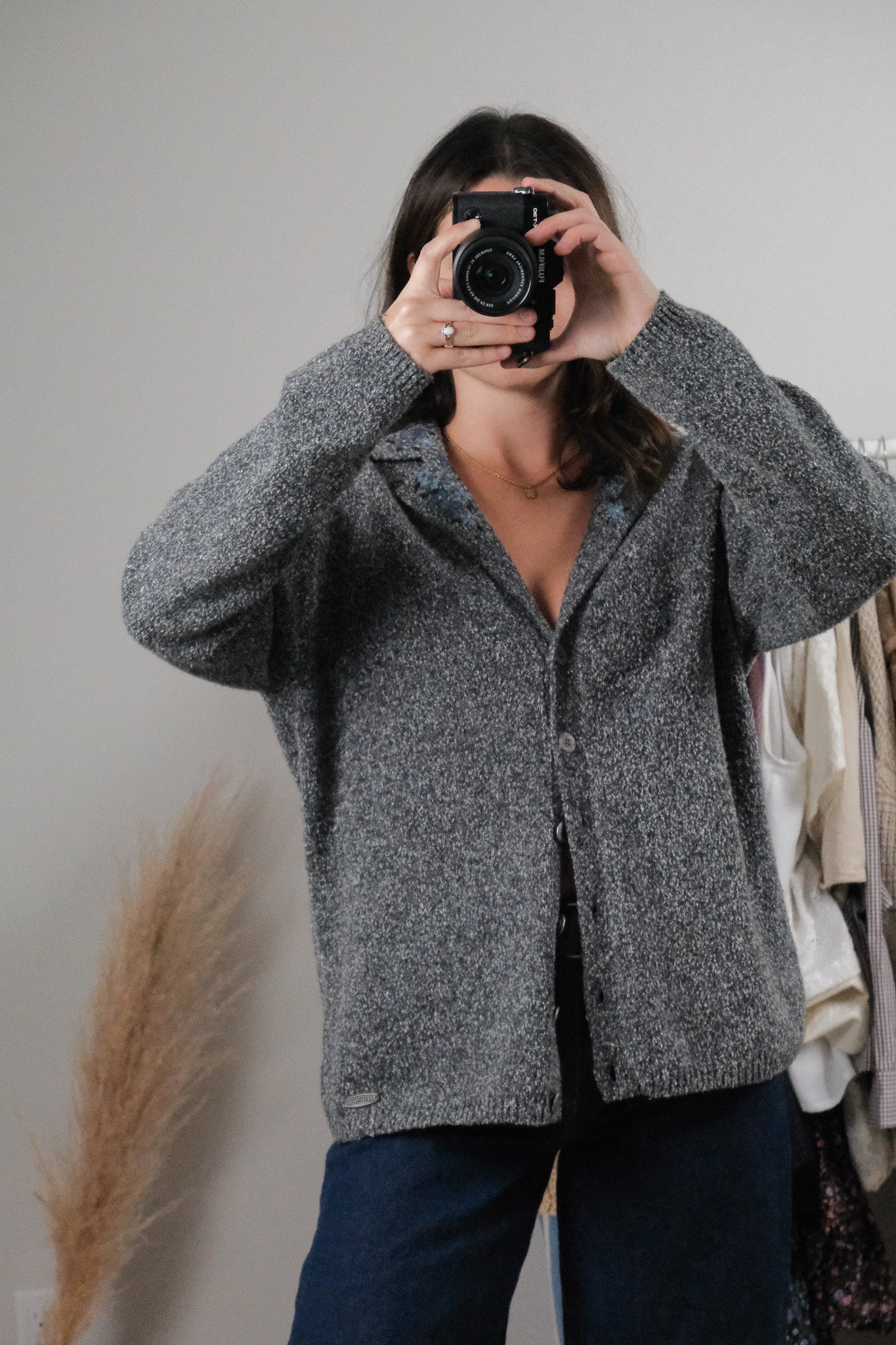 Vintage x Embroidered Cardigan (M/L)