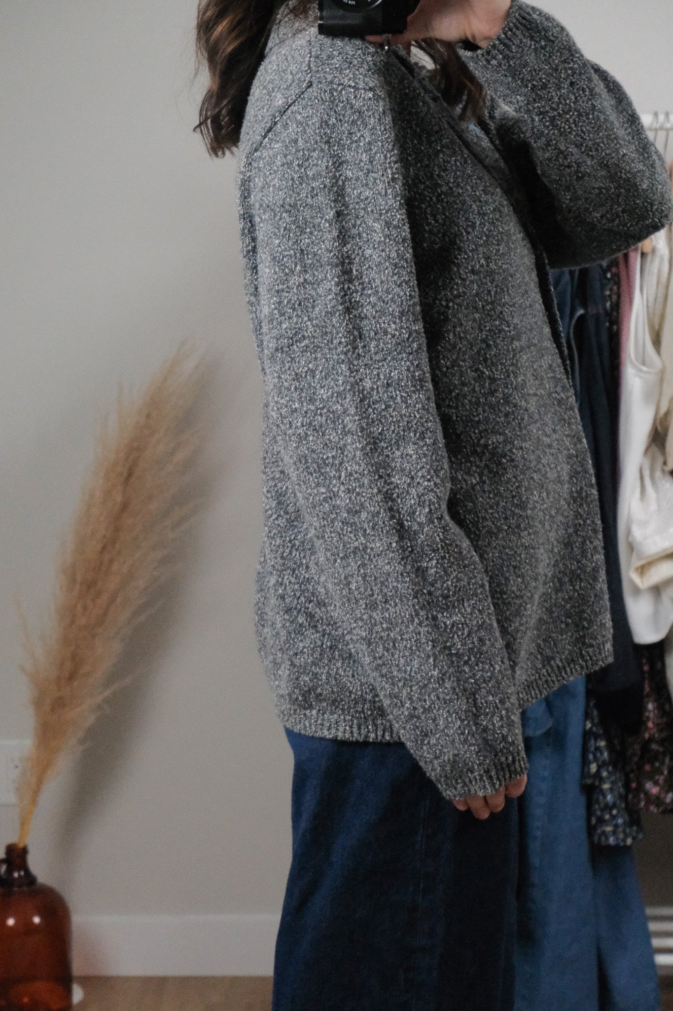 Vintage x Embroidered Cardigan (M/L)