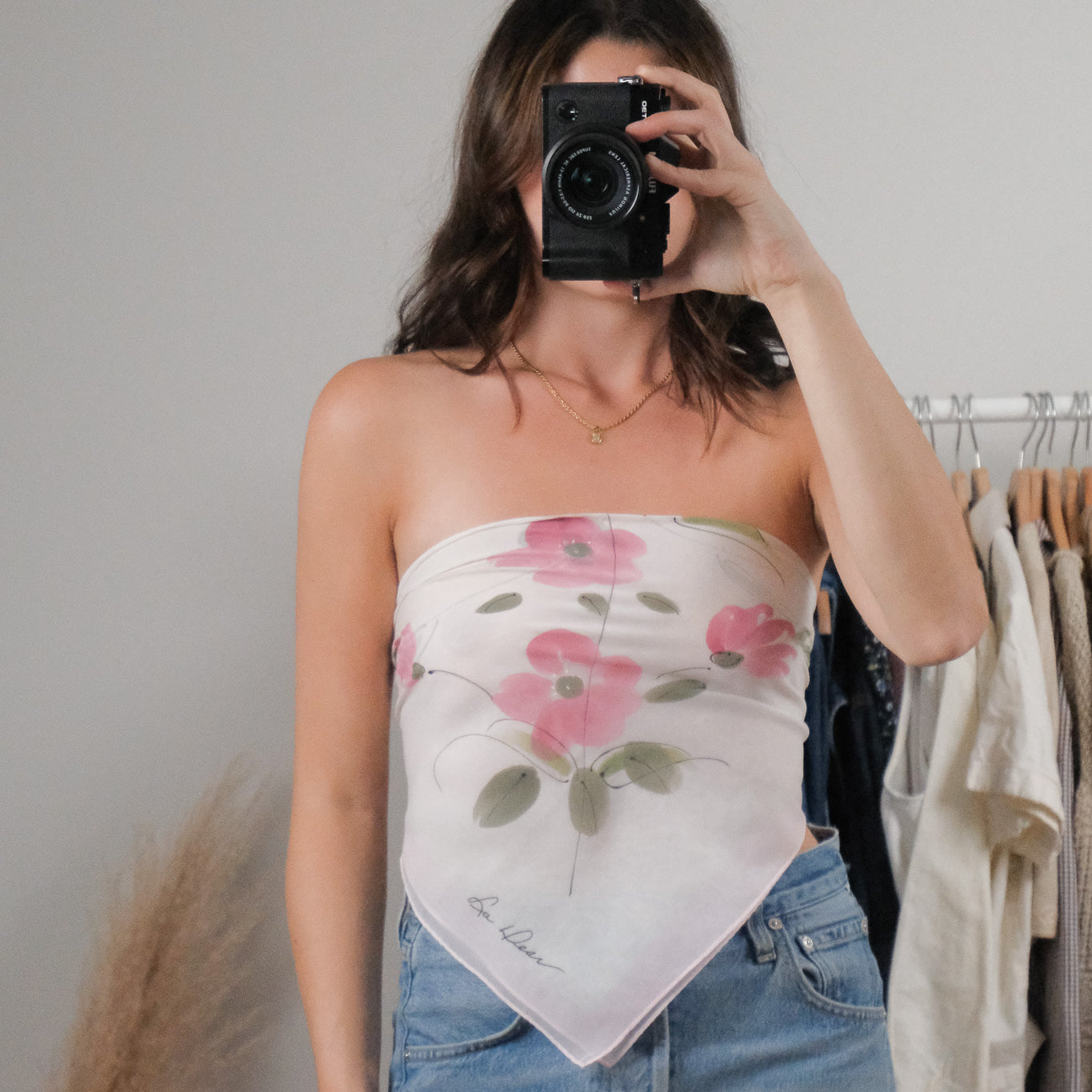 Vintage x Floral Scarf