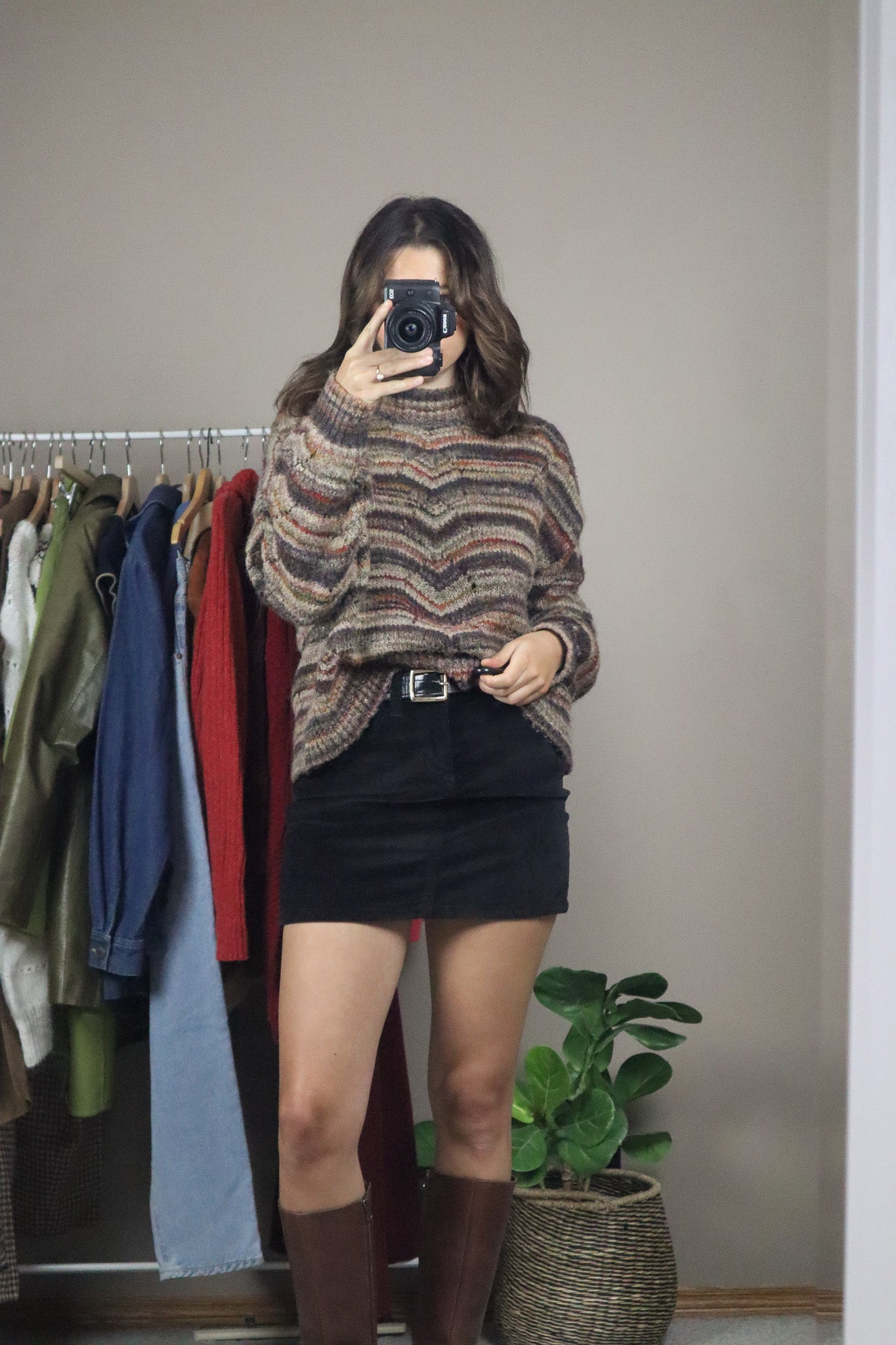 Modern x Wool Blend Striped Sweater (M/L)