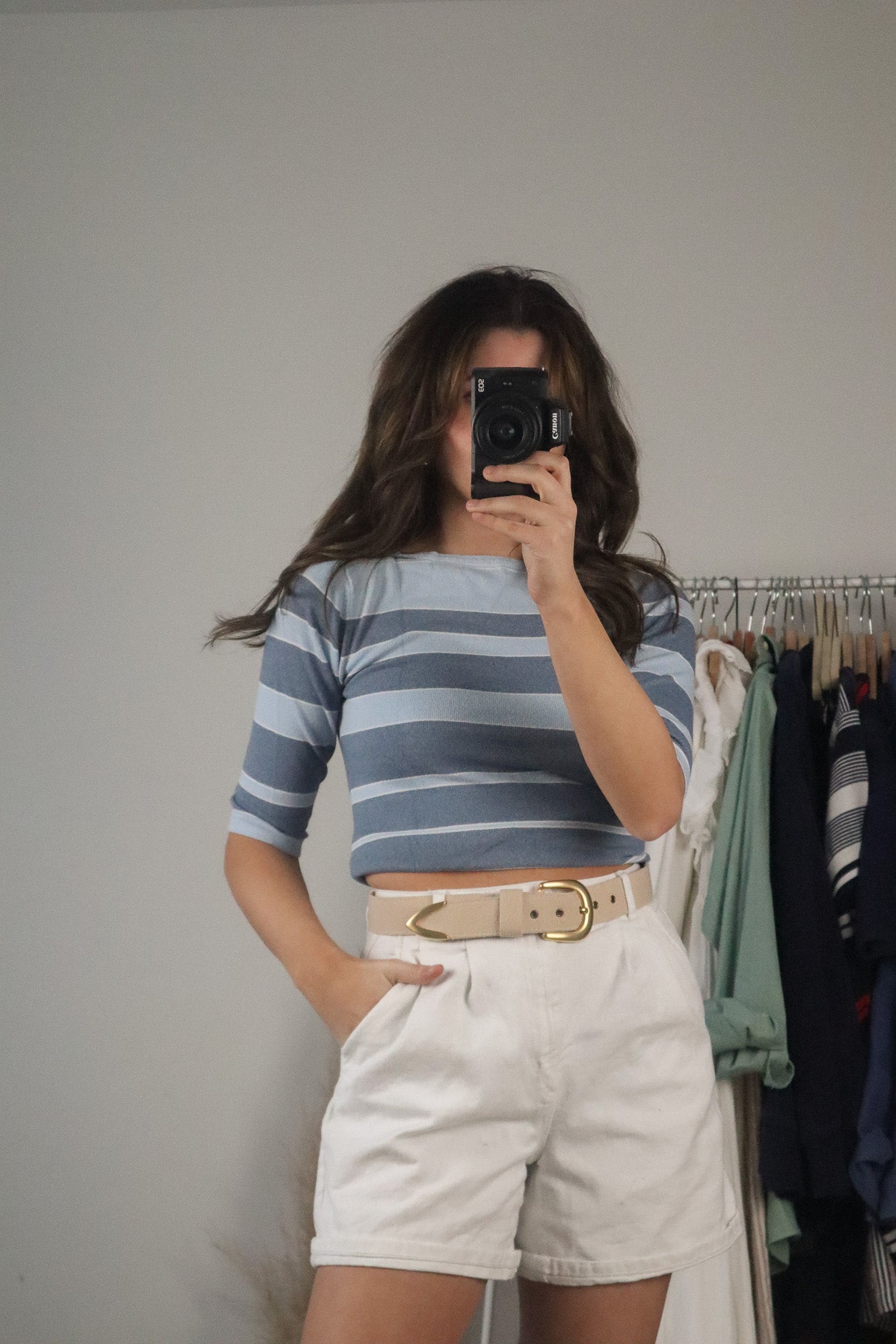 Vintage x Striped Top (S)