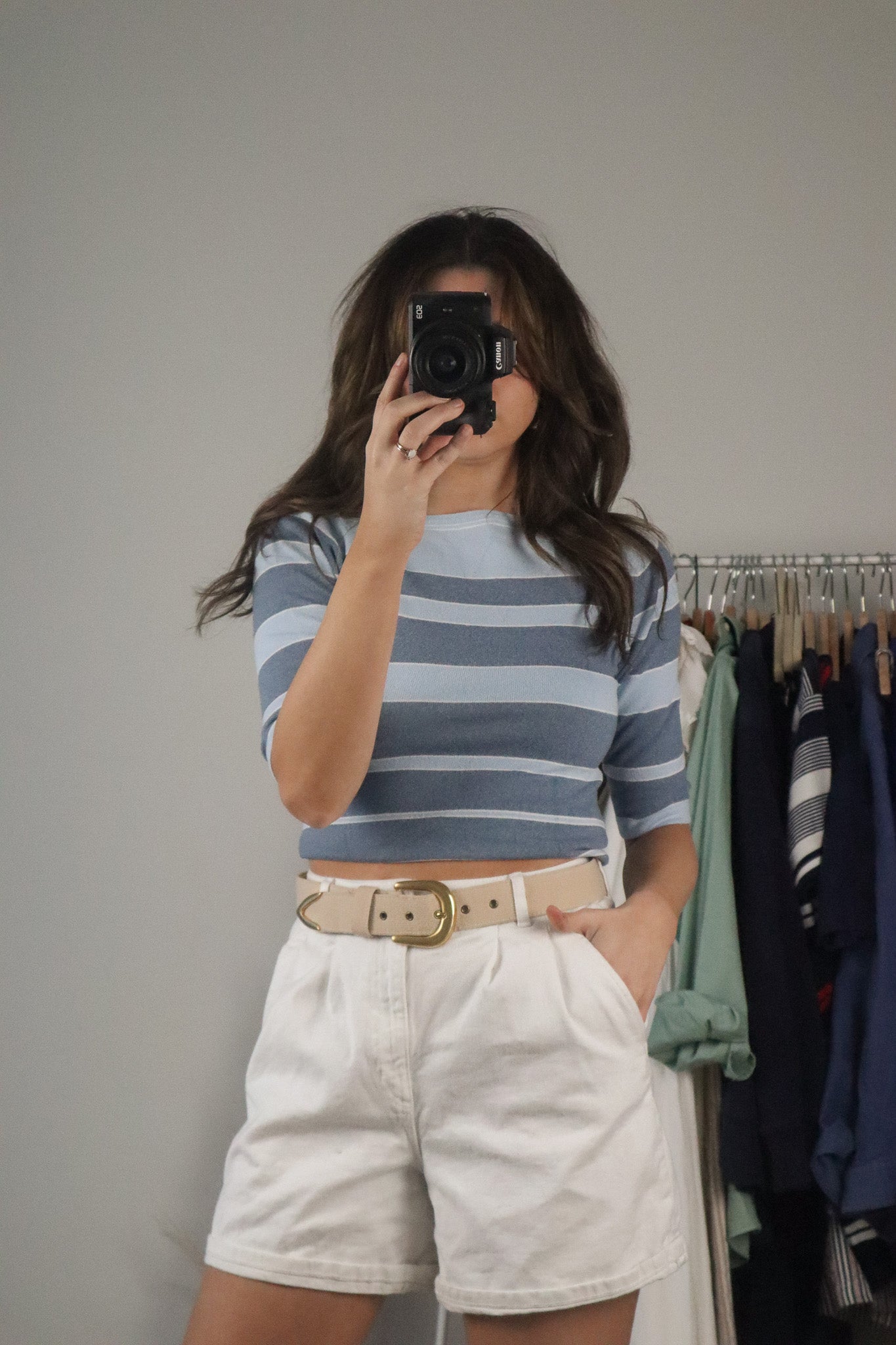 Vintage x Striped Top (S)