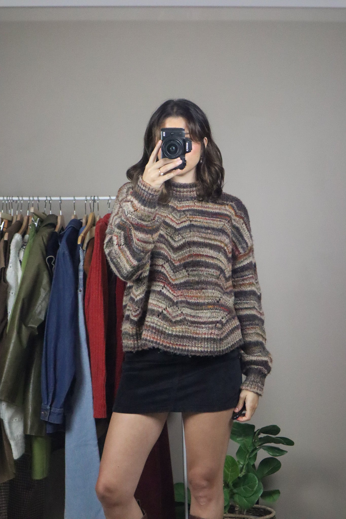 Modern x Wool Blend Striped Sweater (M/L)