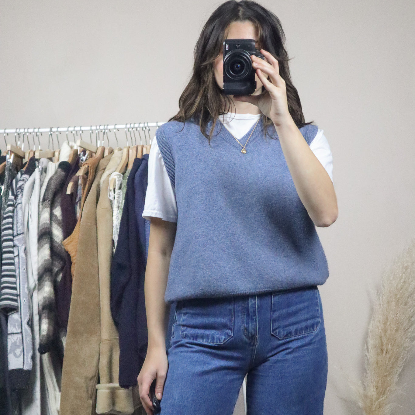Vintage x Wool Sweater Vest (S-M)