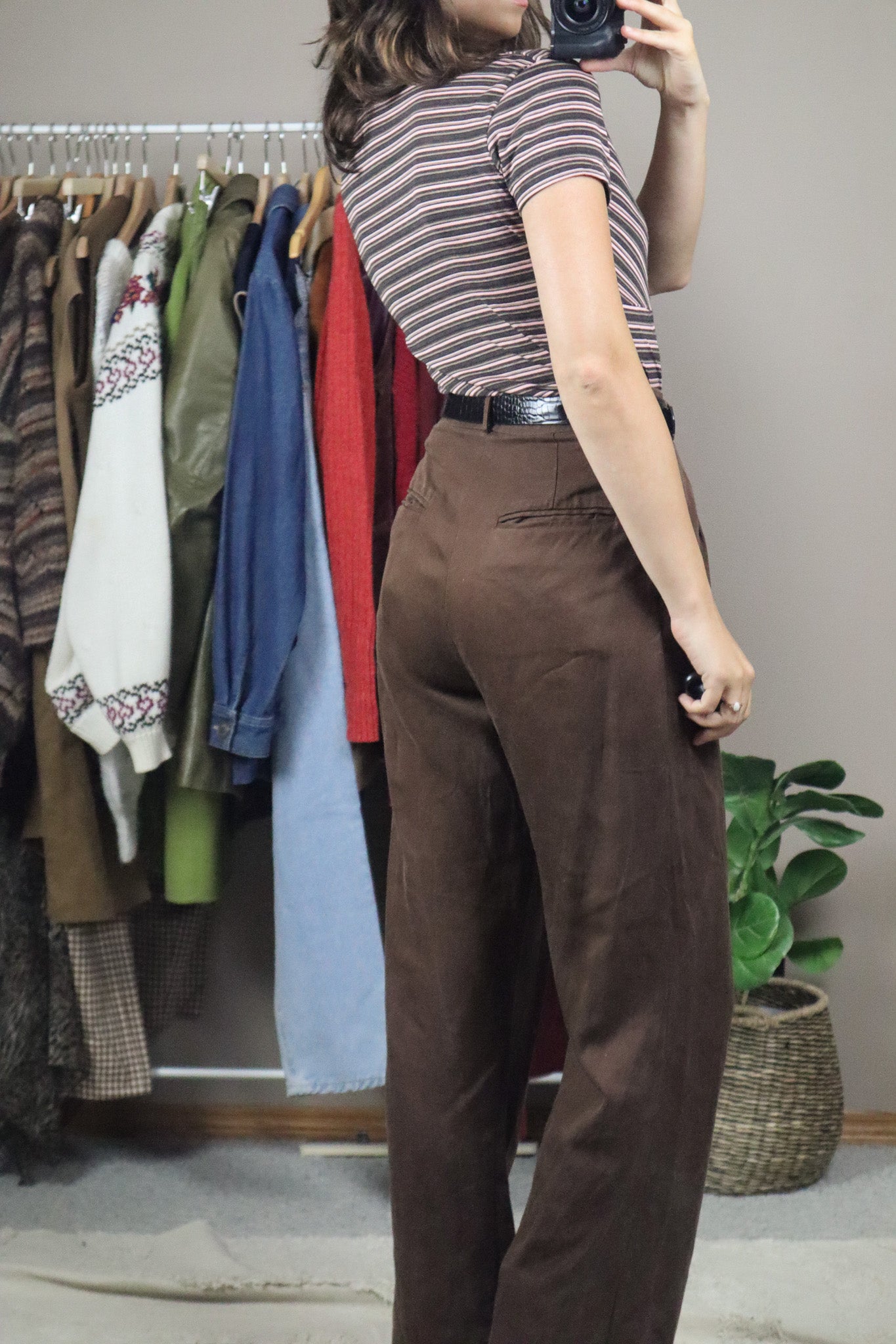 Made in Canada x Vintage x Strip T-Shirt (M)