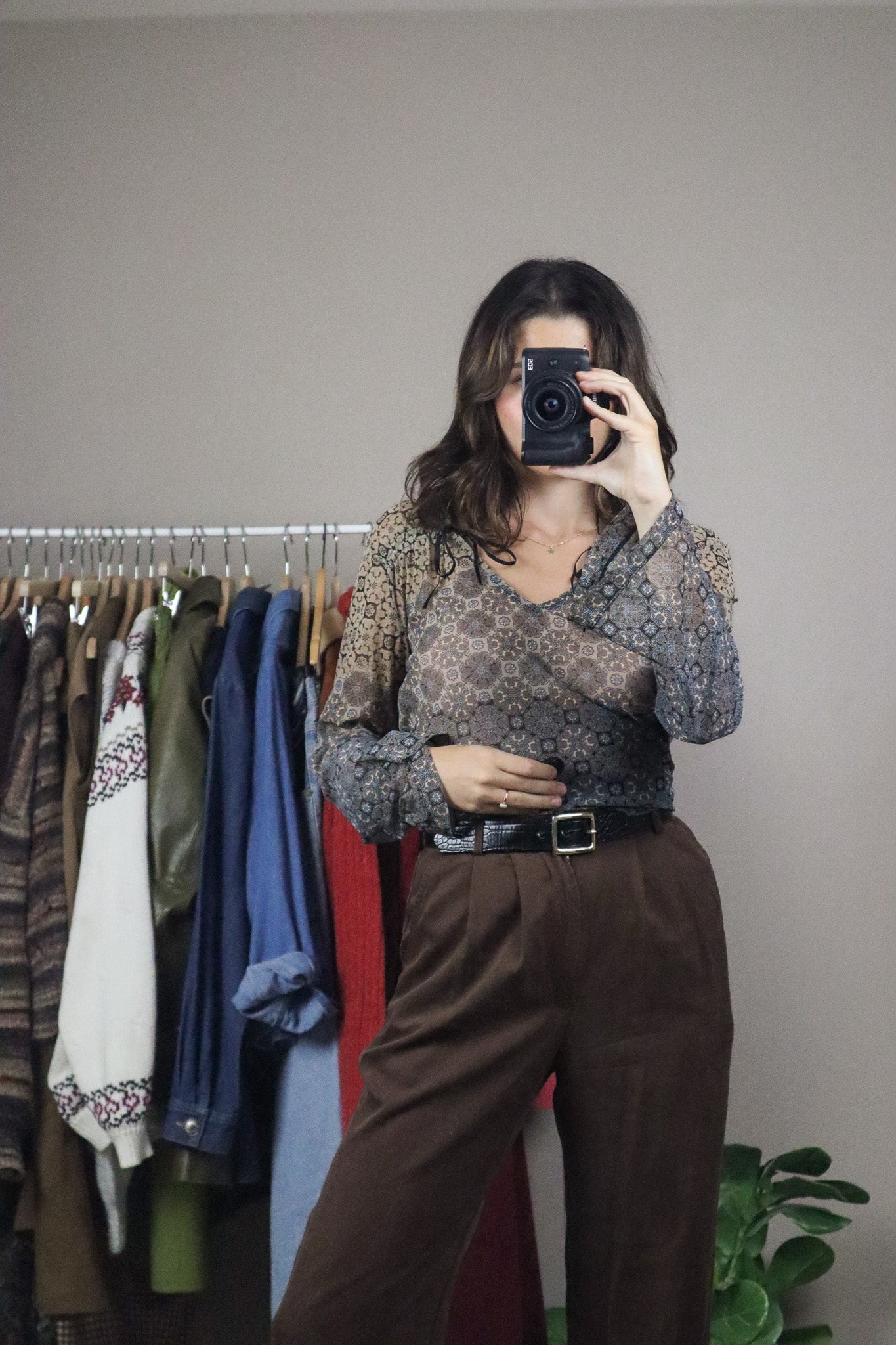 Vintage x Mesh Long-Sleeve (M)