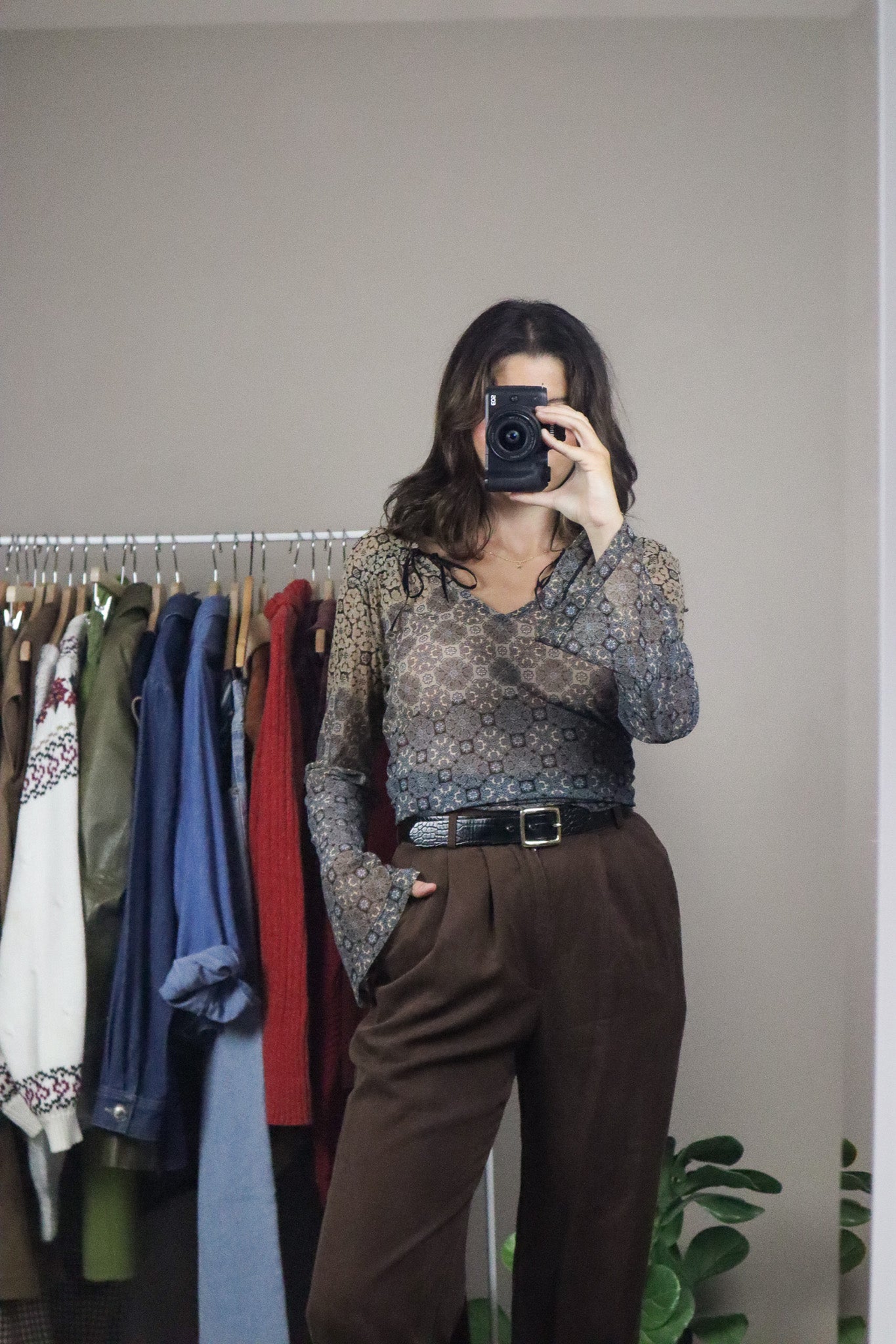 Vintage x Mesh Long-Sleeve (M)