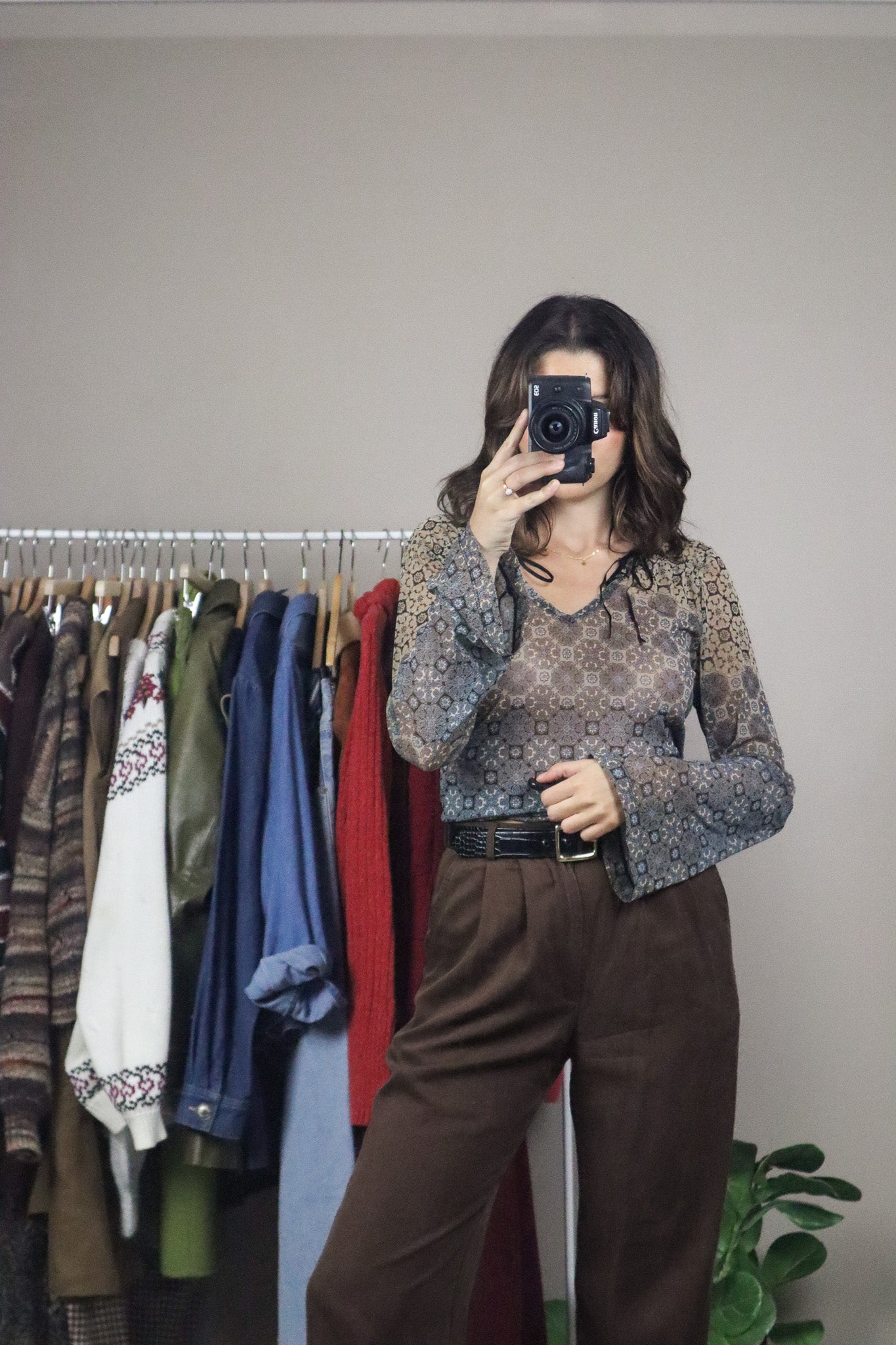 Vintage x Mesh Long-Sleeve (M)