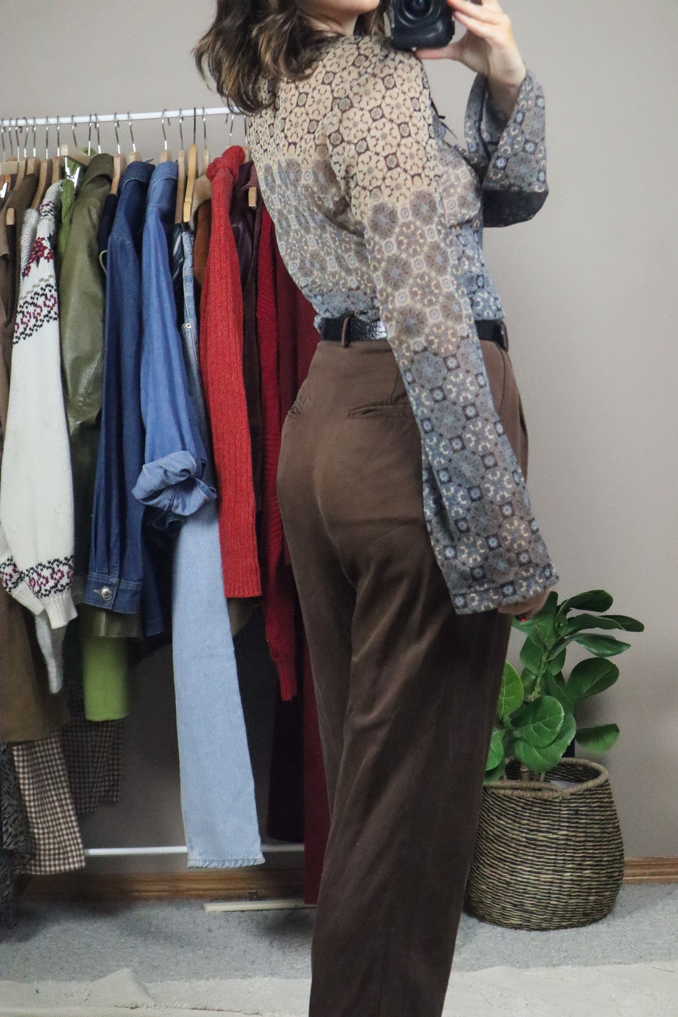 Vintage x Mesh Long-Sleeve (M)