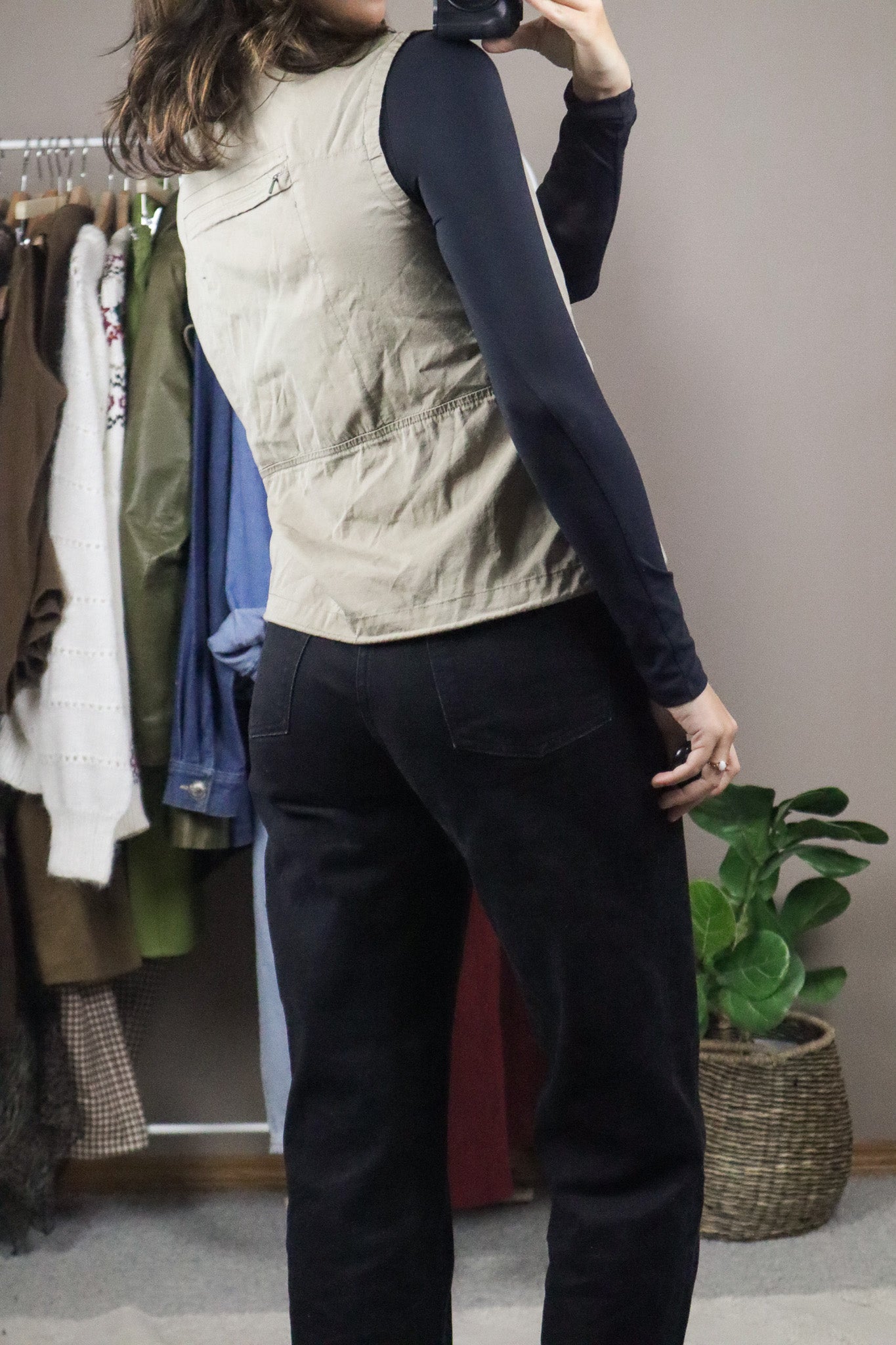 Vintage x Cargo Vest (S)