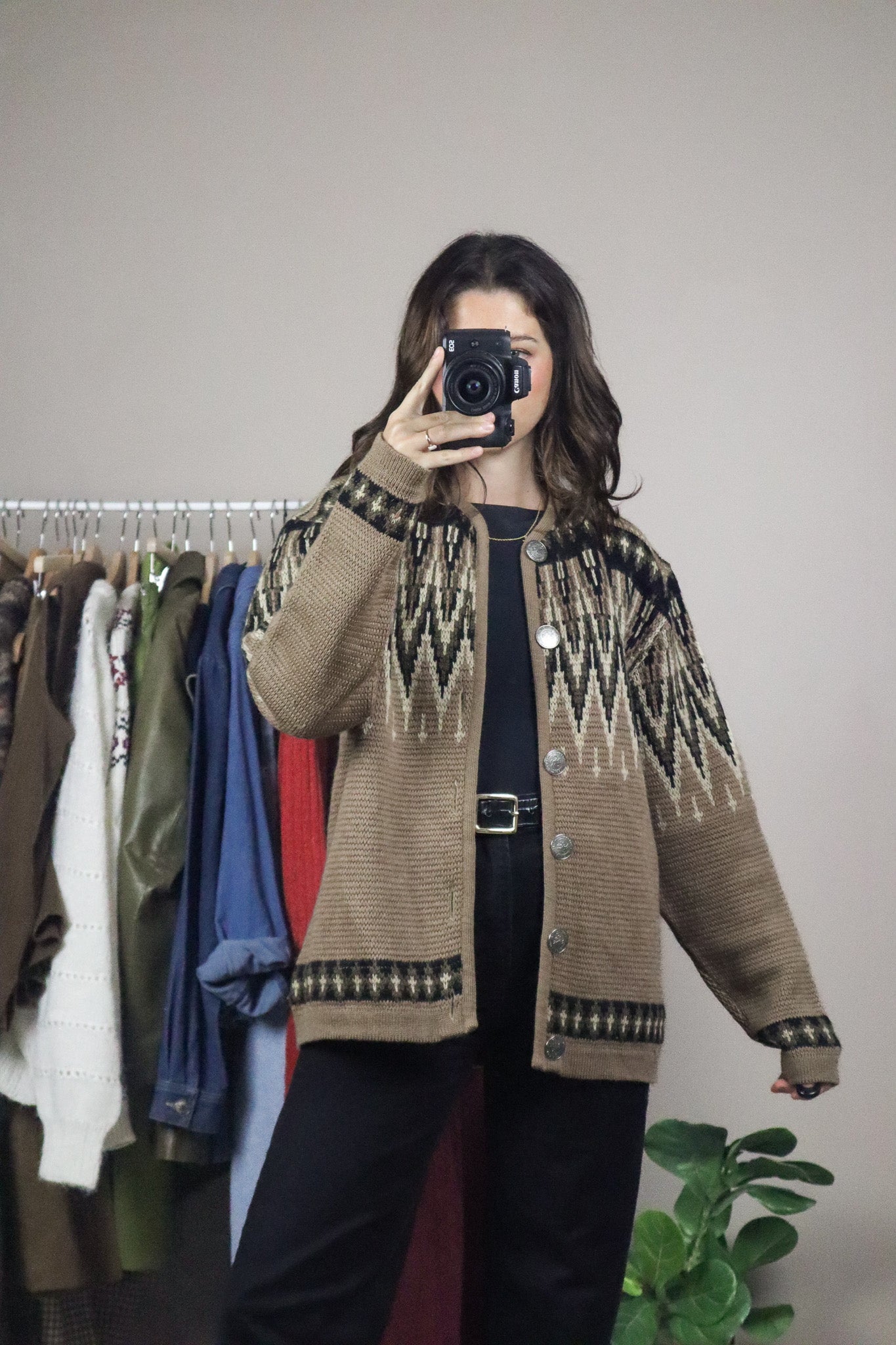 Vintage x Pure Wool Cardigan (M/L)