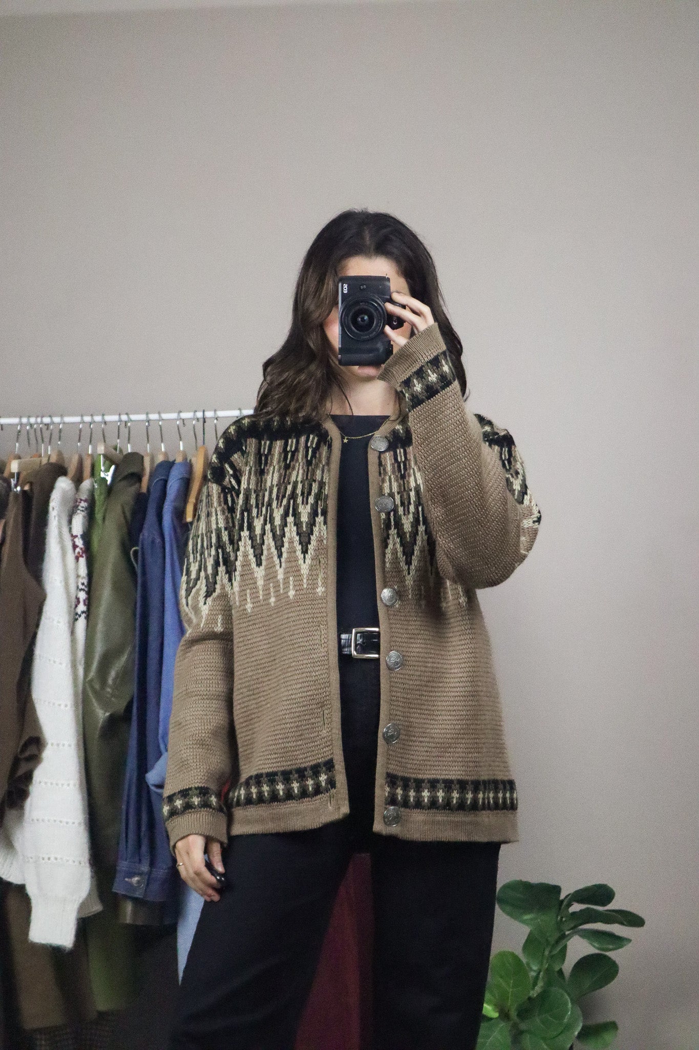 Vintage x Pure Wool Cardigan (M/L)