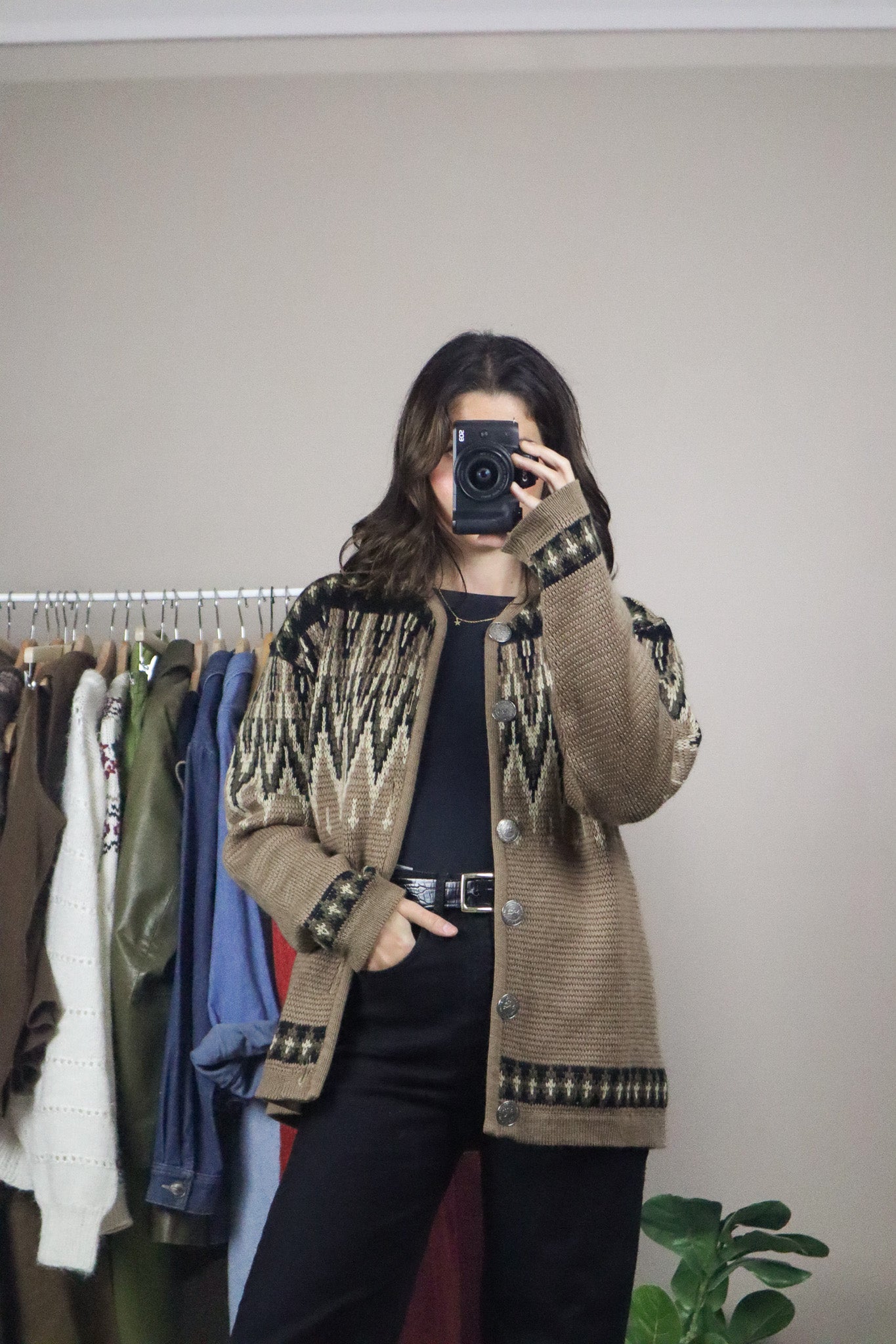Vintage x Pure Wool Cardigan (M/L)