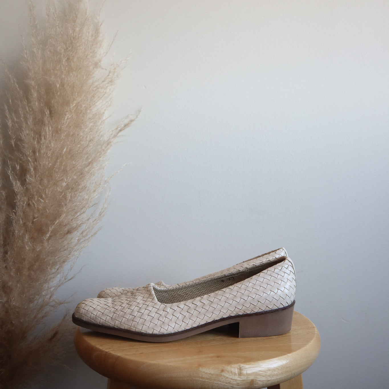 Made in Italy x Vintage x Leather Woven Loafers (7)