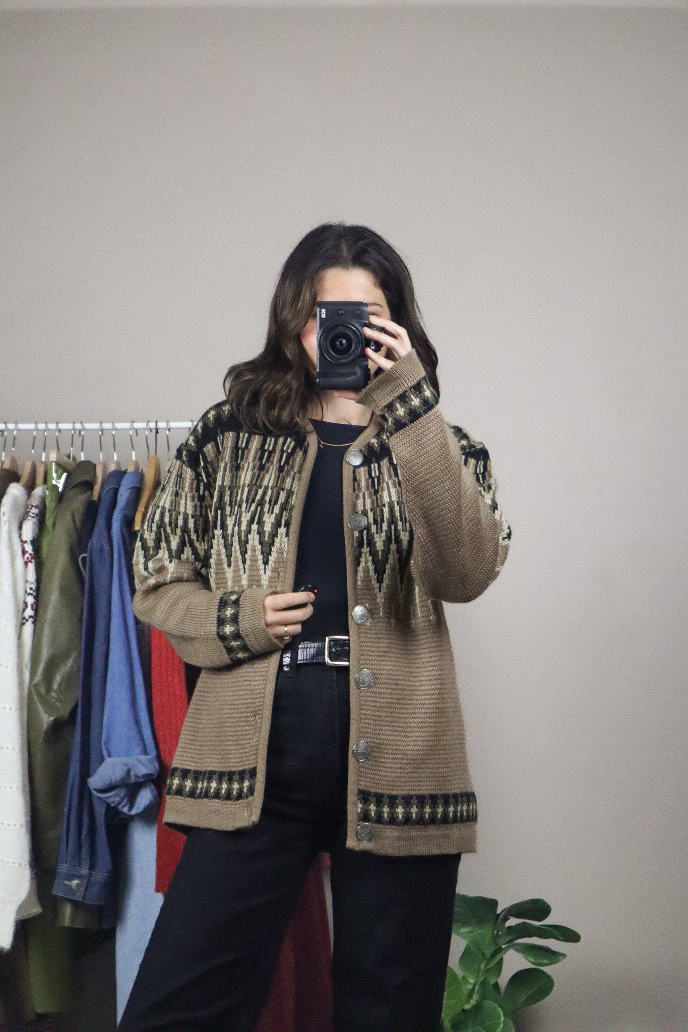 Vintage x Pure Wool Cardigan (M/L)