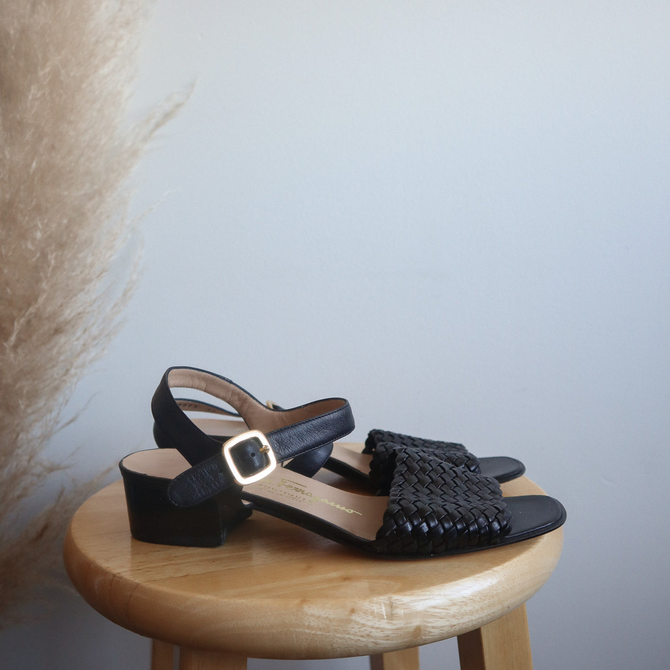 Made in Italy x Ferragamo x Leather Woven Heels (7)