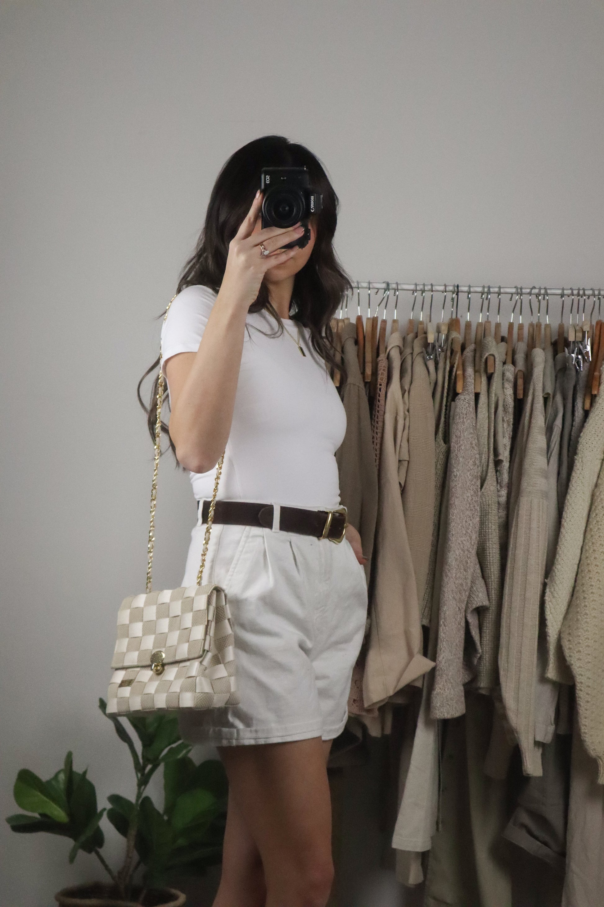 Made in Italy x Vintage x Checkerboard Purse