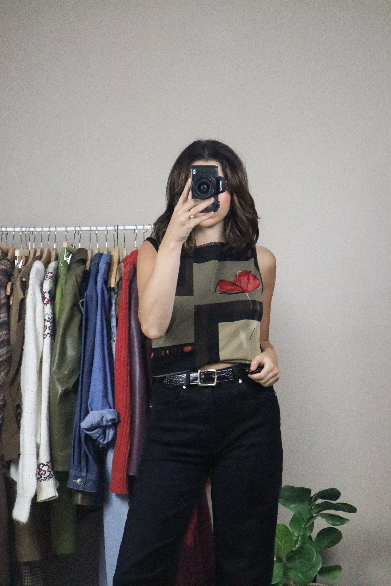 Vintage x Mesh Tank (L)