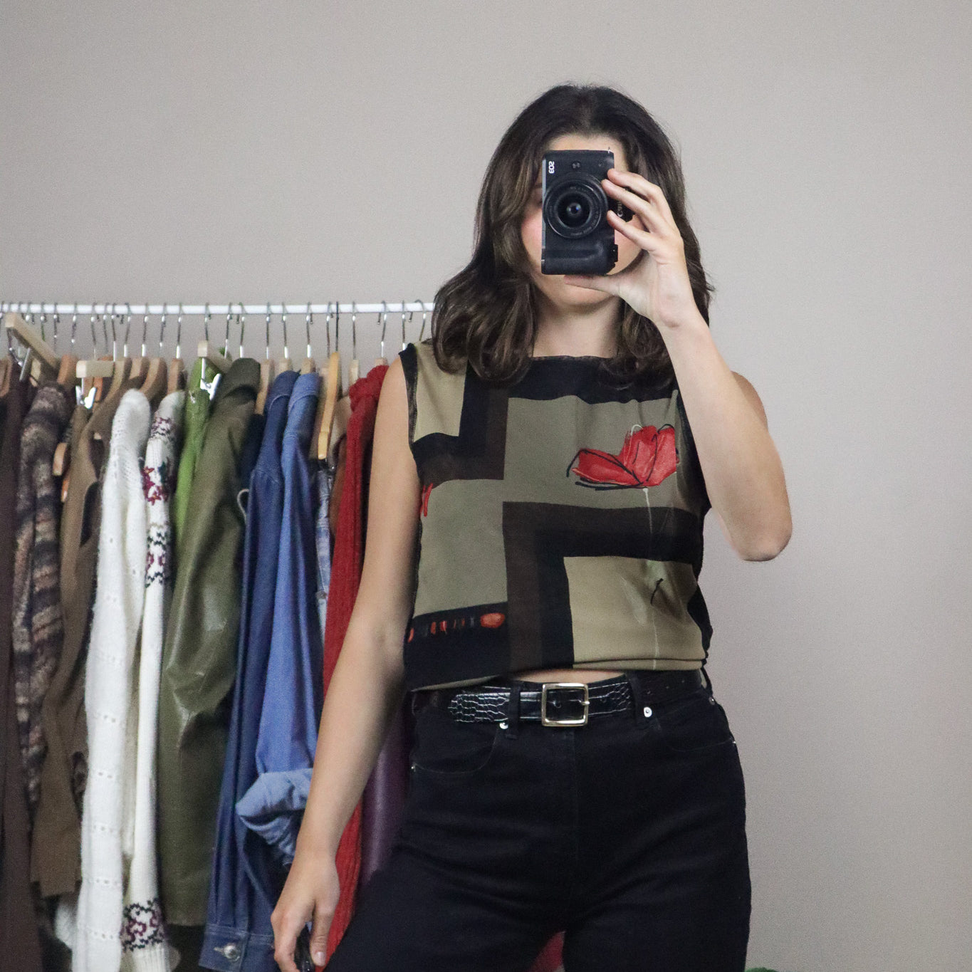 Vintage x Mesh Tank (L)
