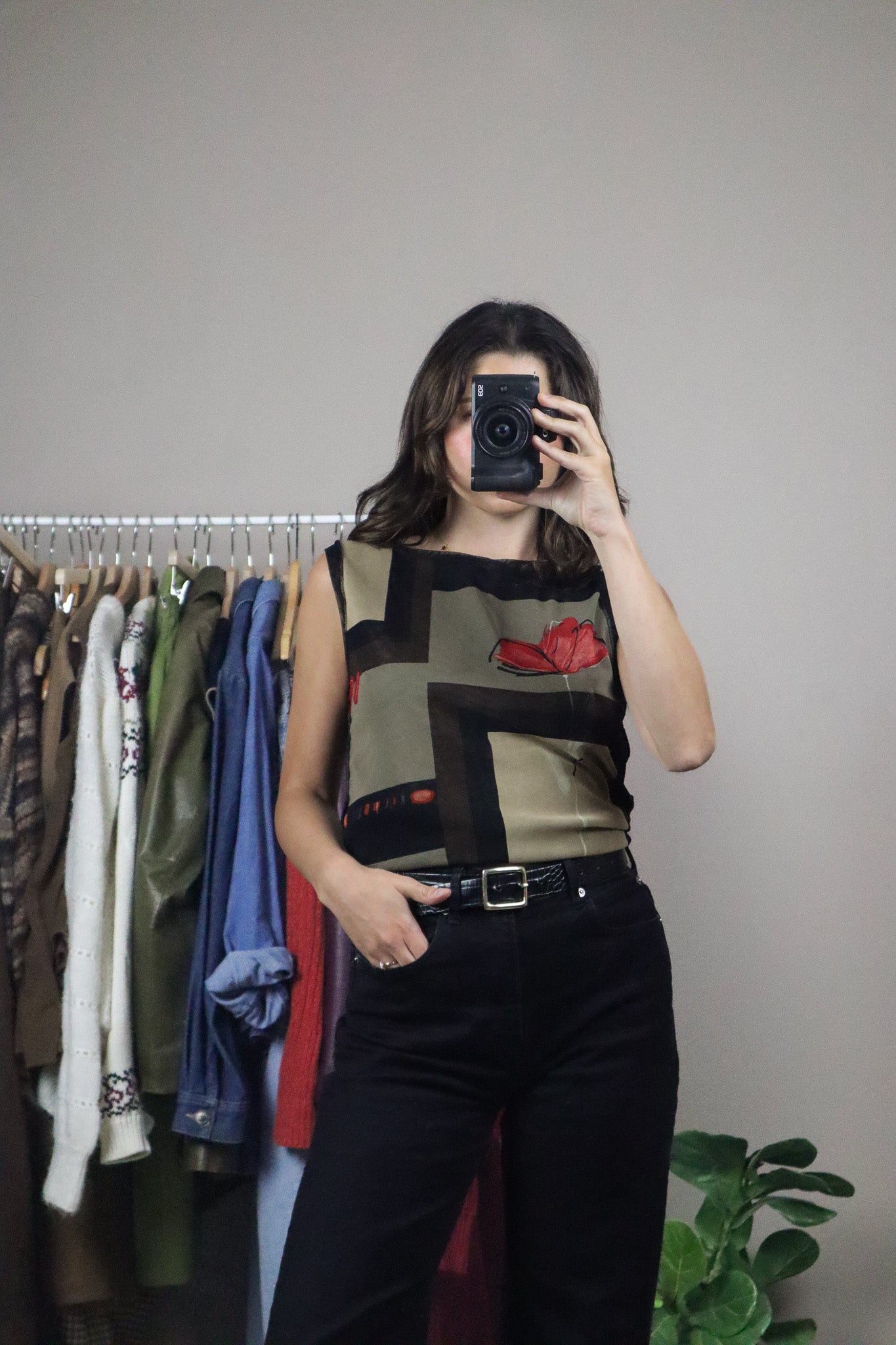 Vintage x Mesh Tank (L)