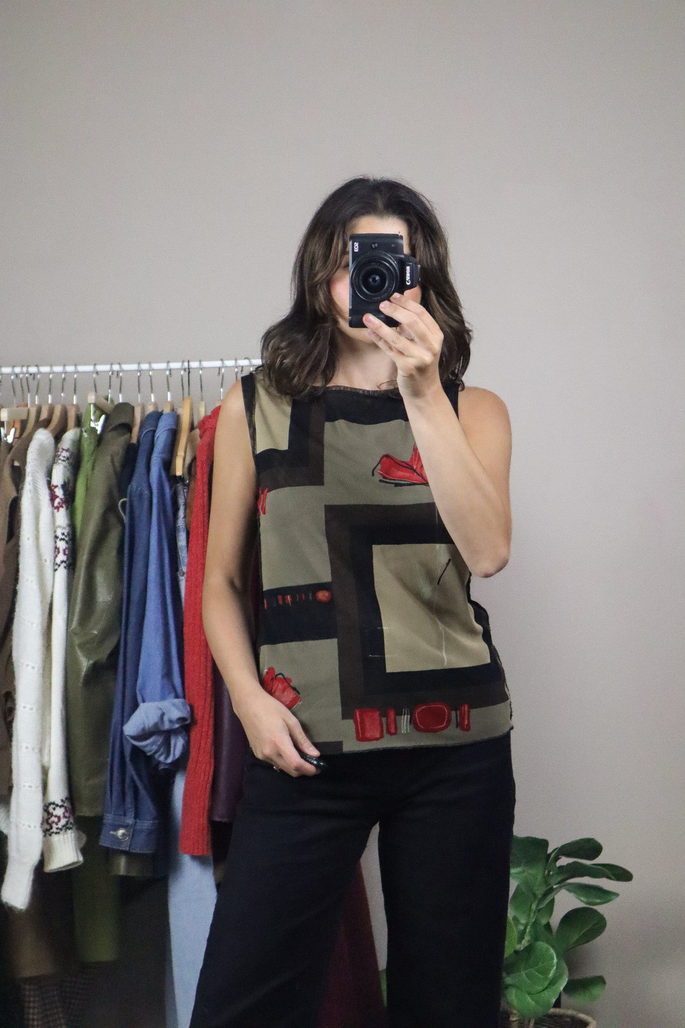 Vintage x Mesh Tank (L)