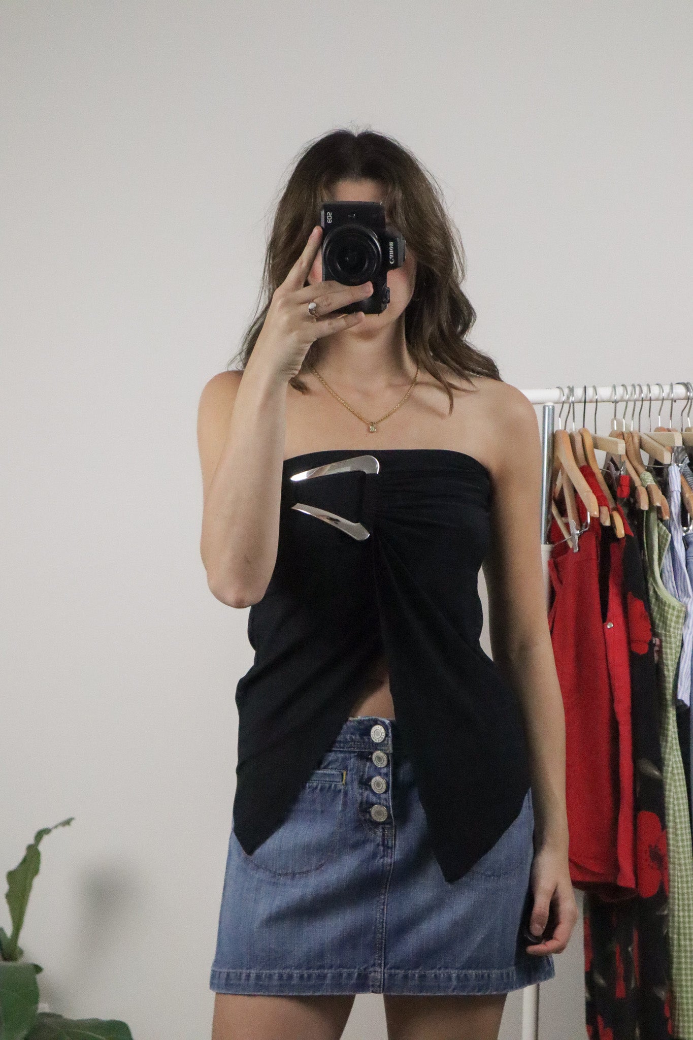 Made in UK x Vintage x Tube Top (S)