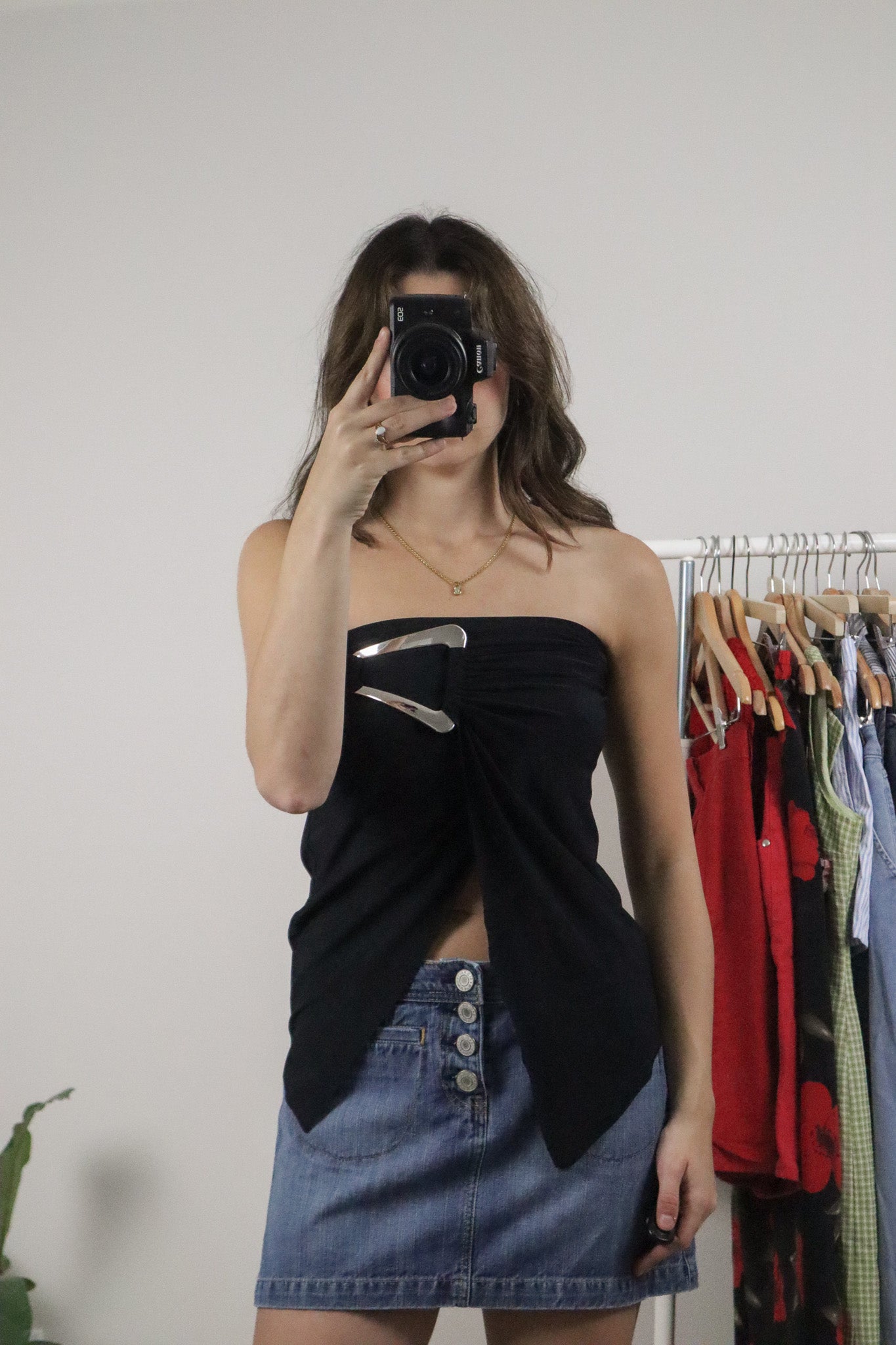 Made in UK x Vintage x Tube Top (S)