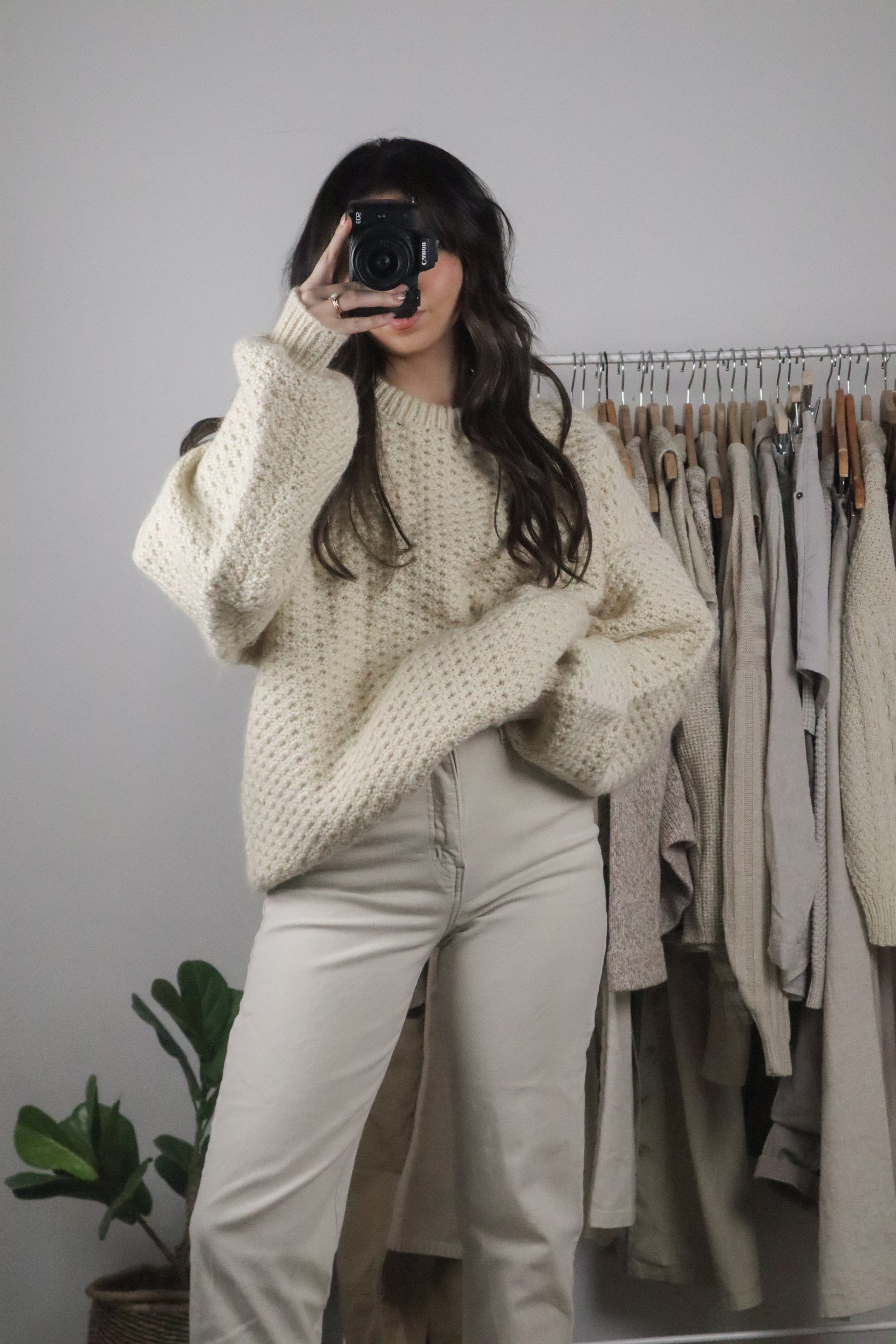 Made in New Zealand x Vintage x Wool Chunky Knit (L/XL)