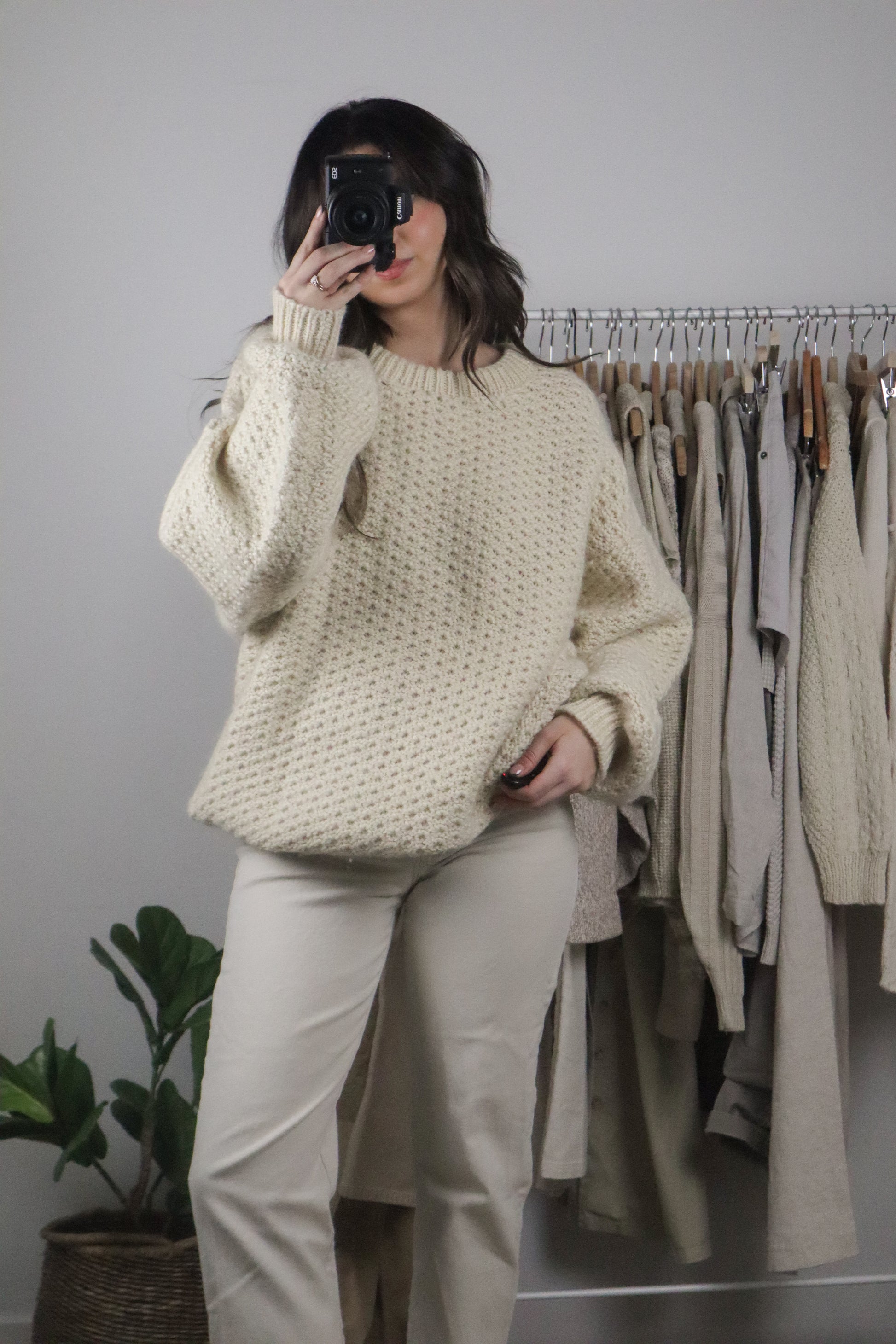 Made in New Zealand x Vintage x Wool Chunky Knit (L/XL)