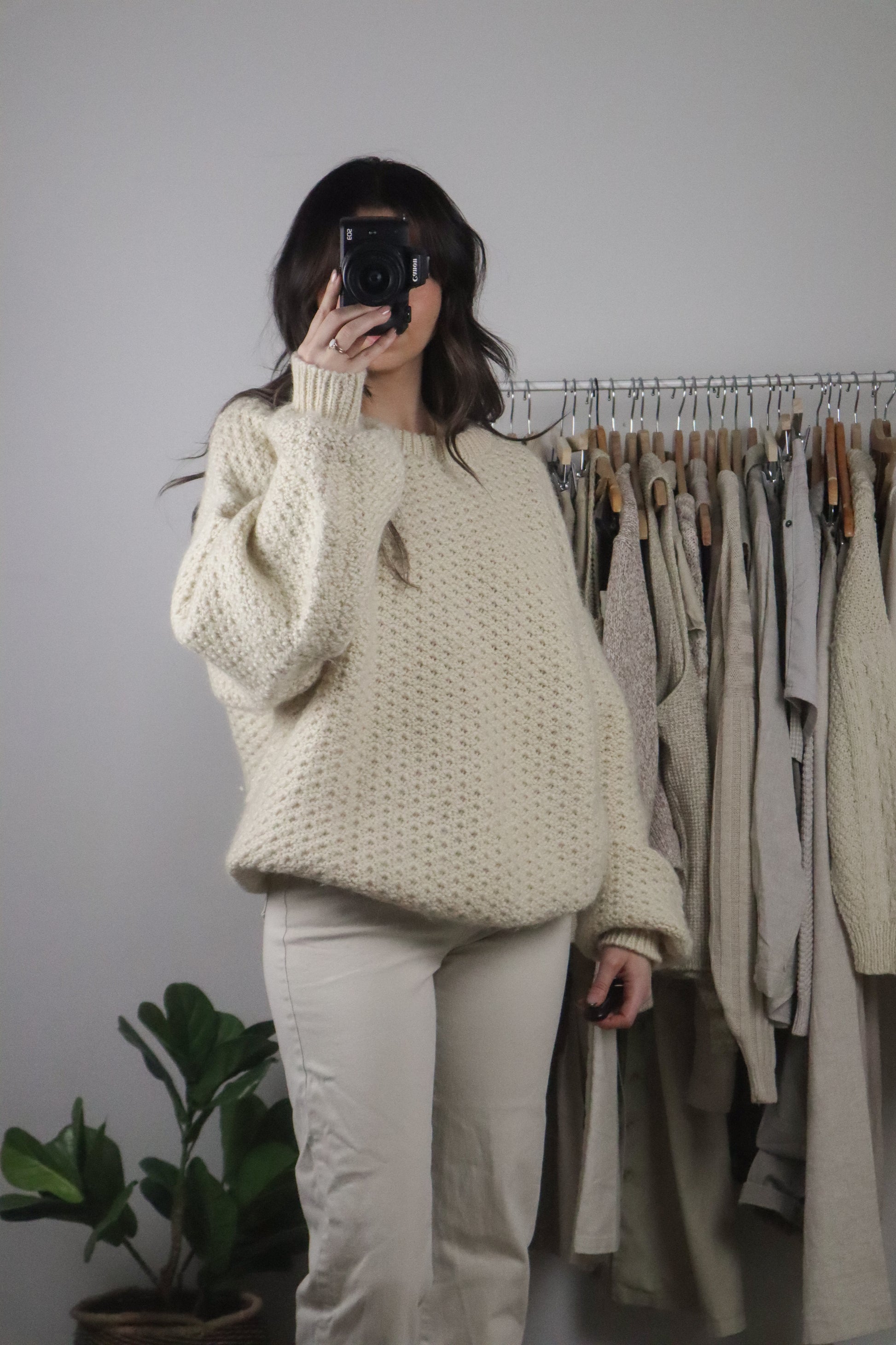 Made in New Zealand x Vintage x Wool Chunky Knit (L/XL)