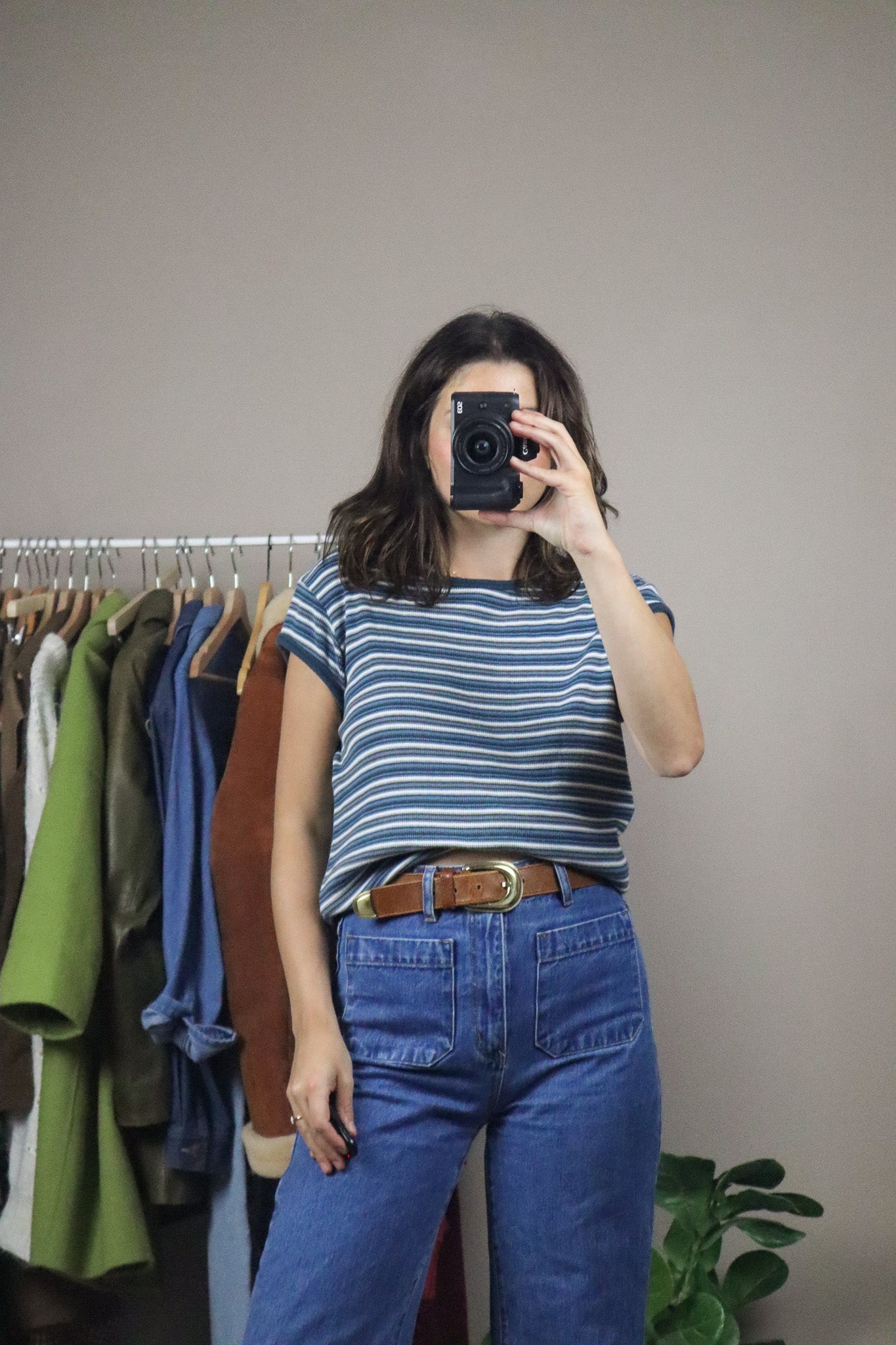 Vintage x Striped T-Shirt (M/L)
