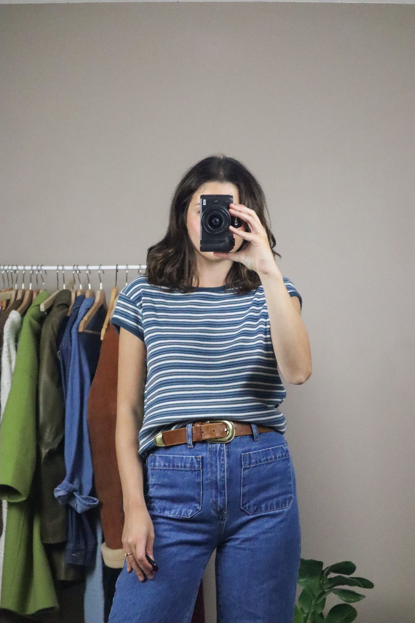 Vintage x Striped T-Shirt (M/L)