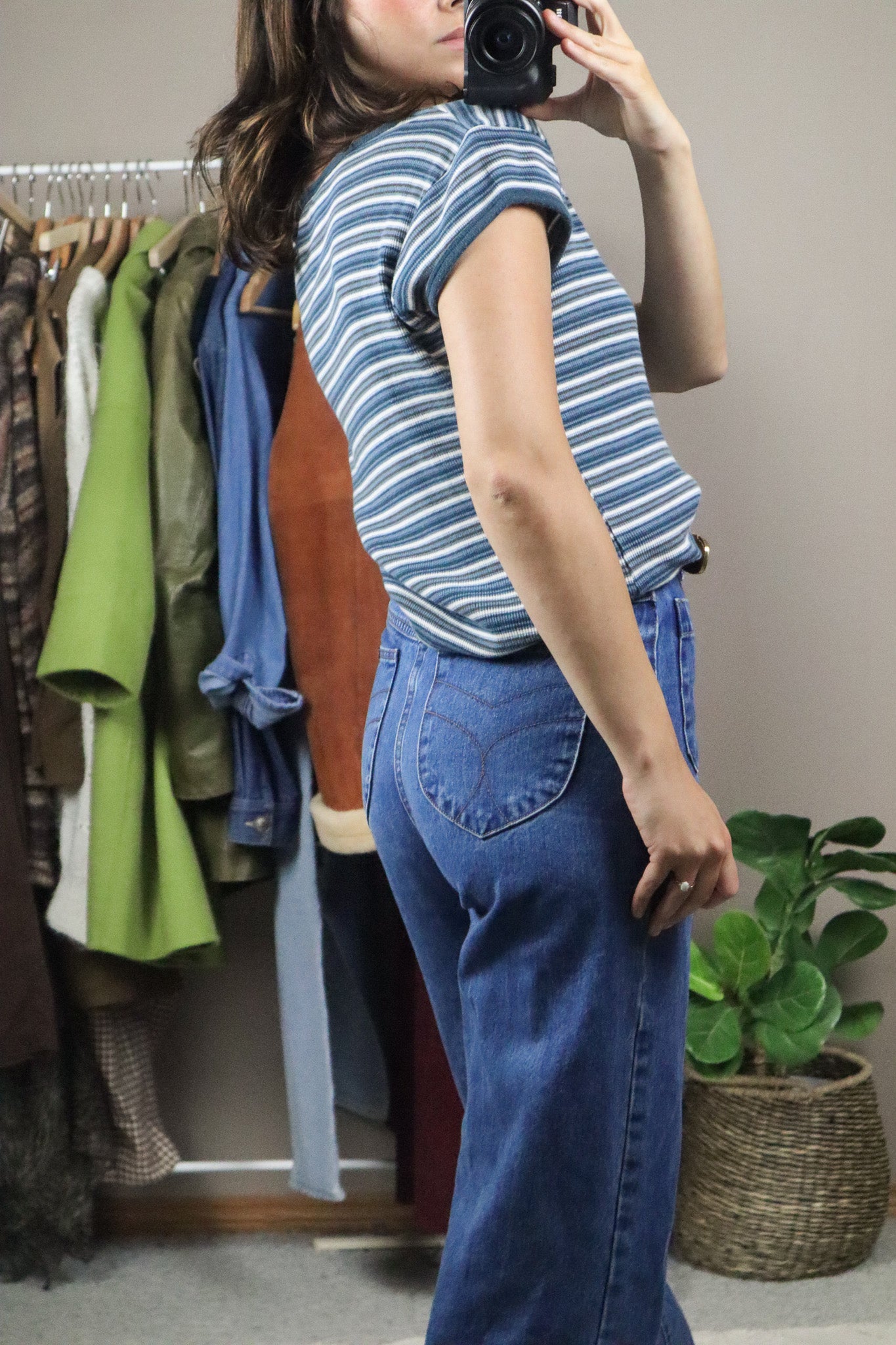 Vintage x Striped T-Shirt (M/L)