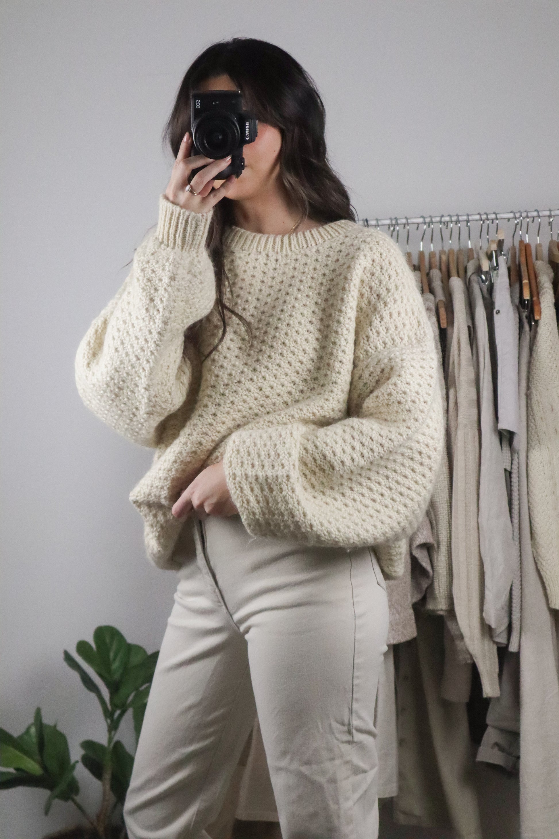 Made in New Zealand x Vintage x Wool Chunky Knit (L/XL)